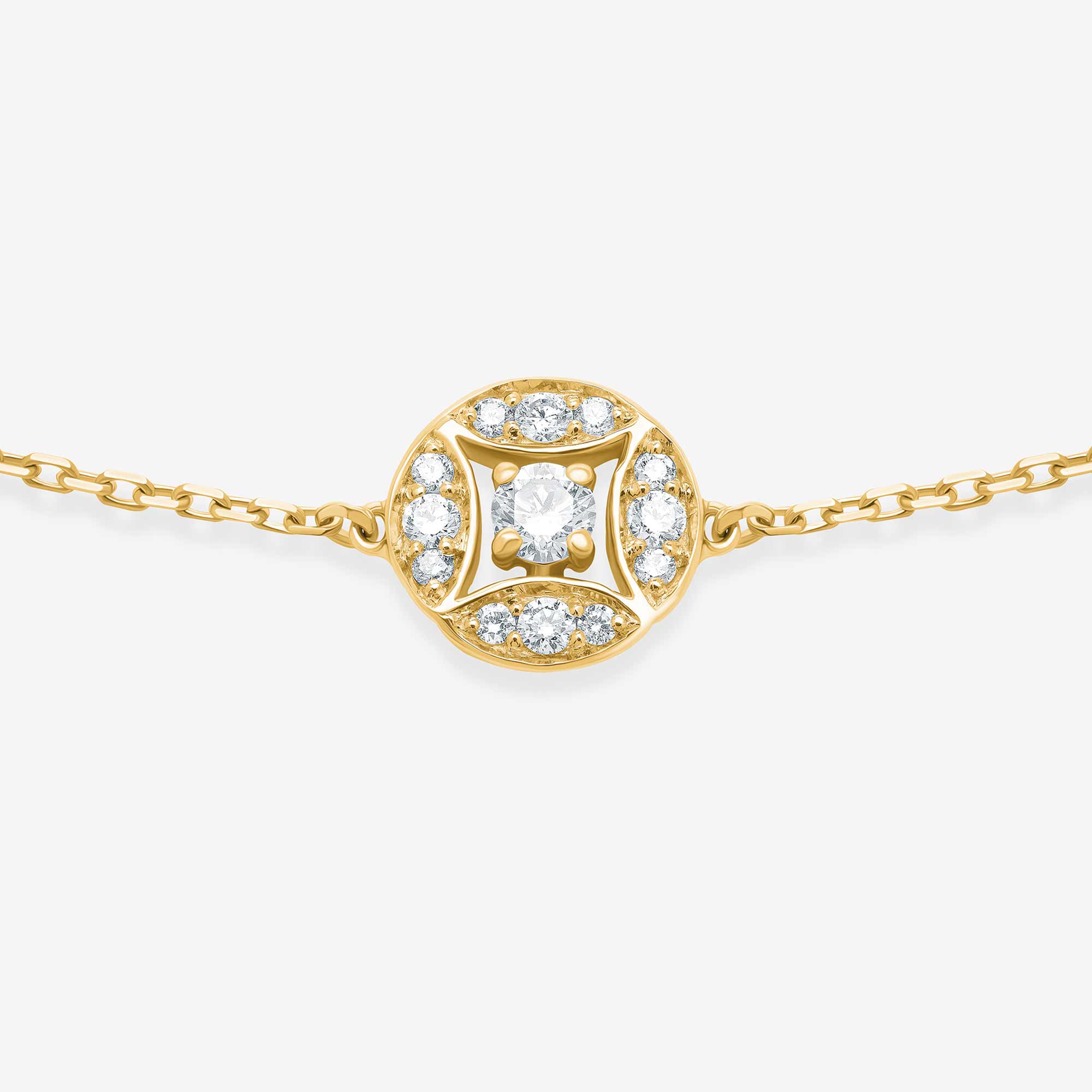 Barq Marquise Circle Bracelet
