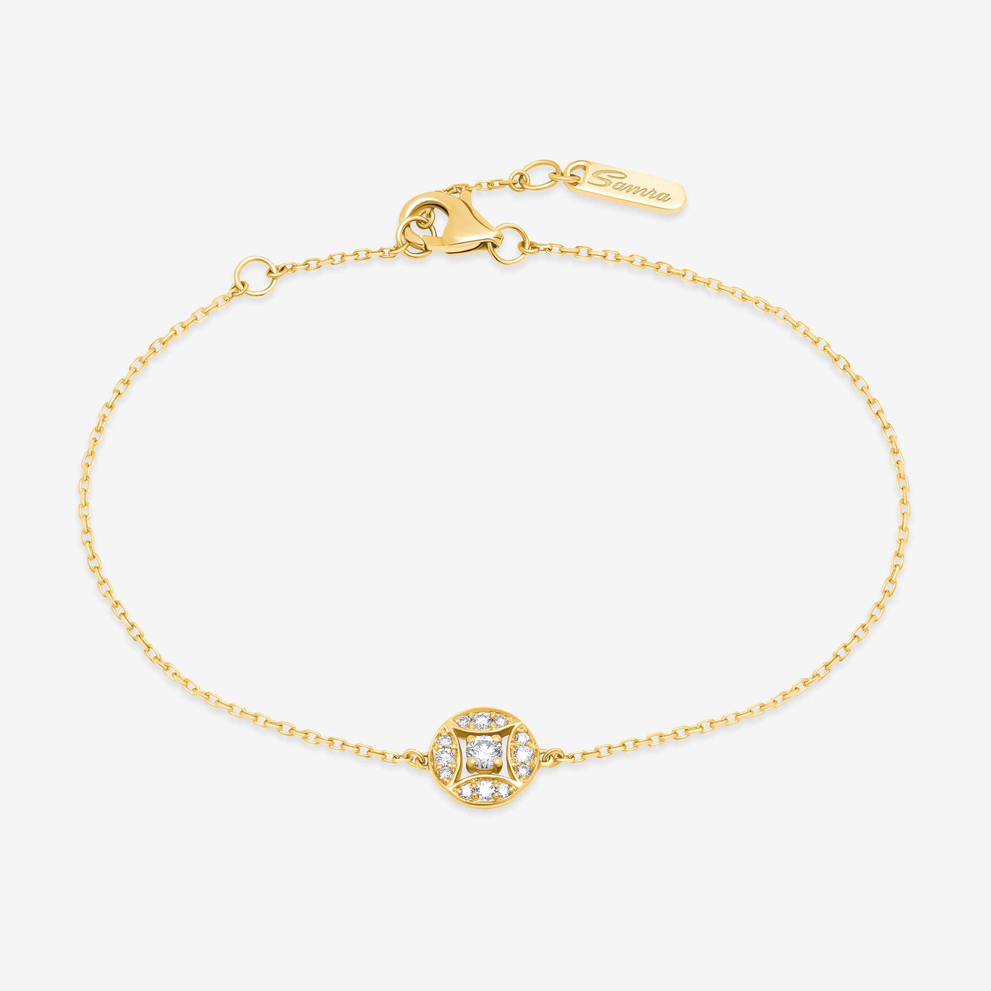 Barq Marquise Circle Bracelet