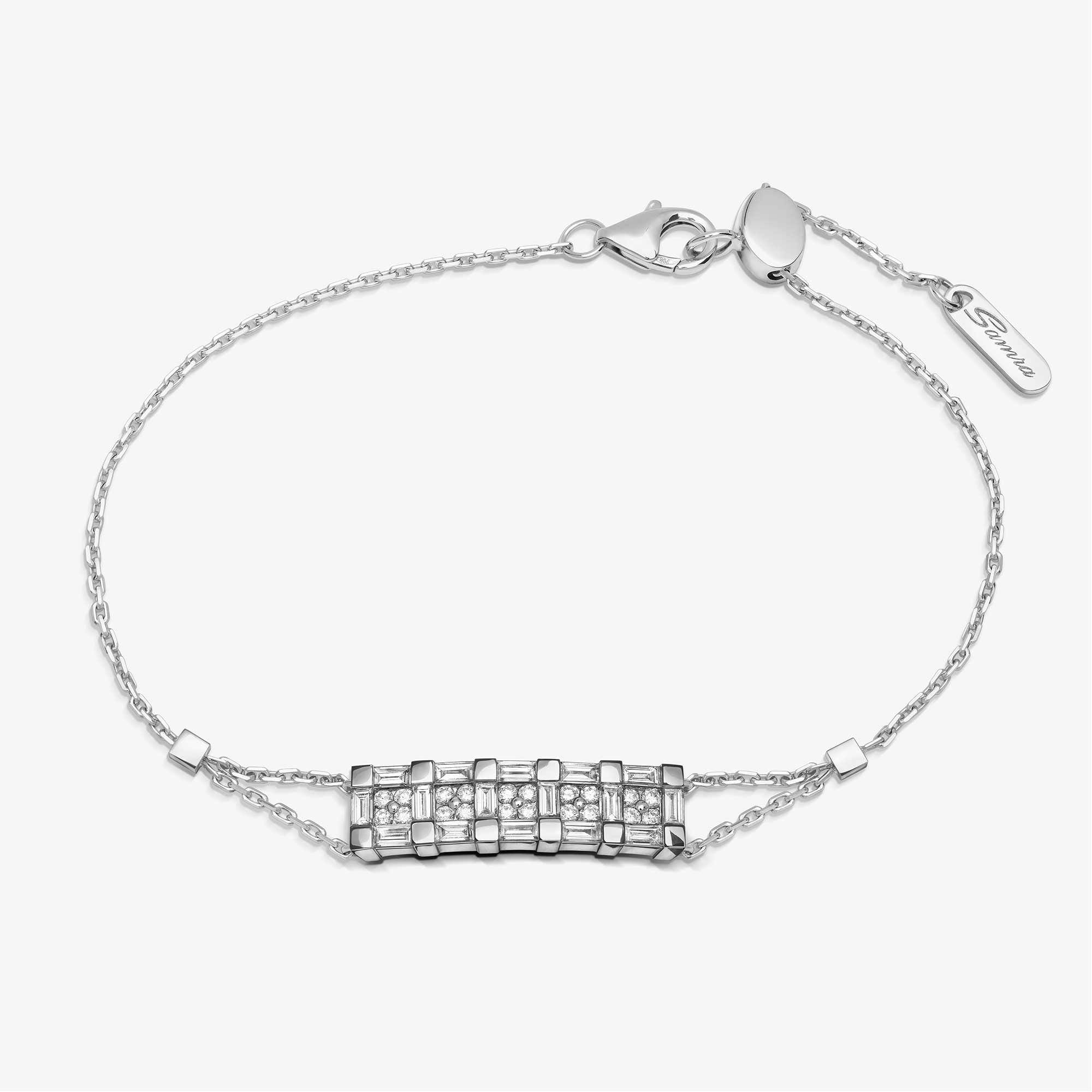 Barq Splendore White Gold Diamond Bracelet