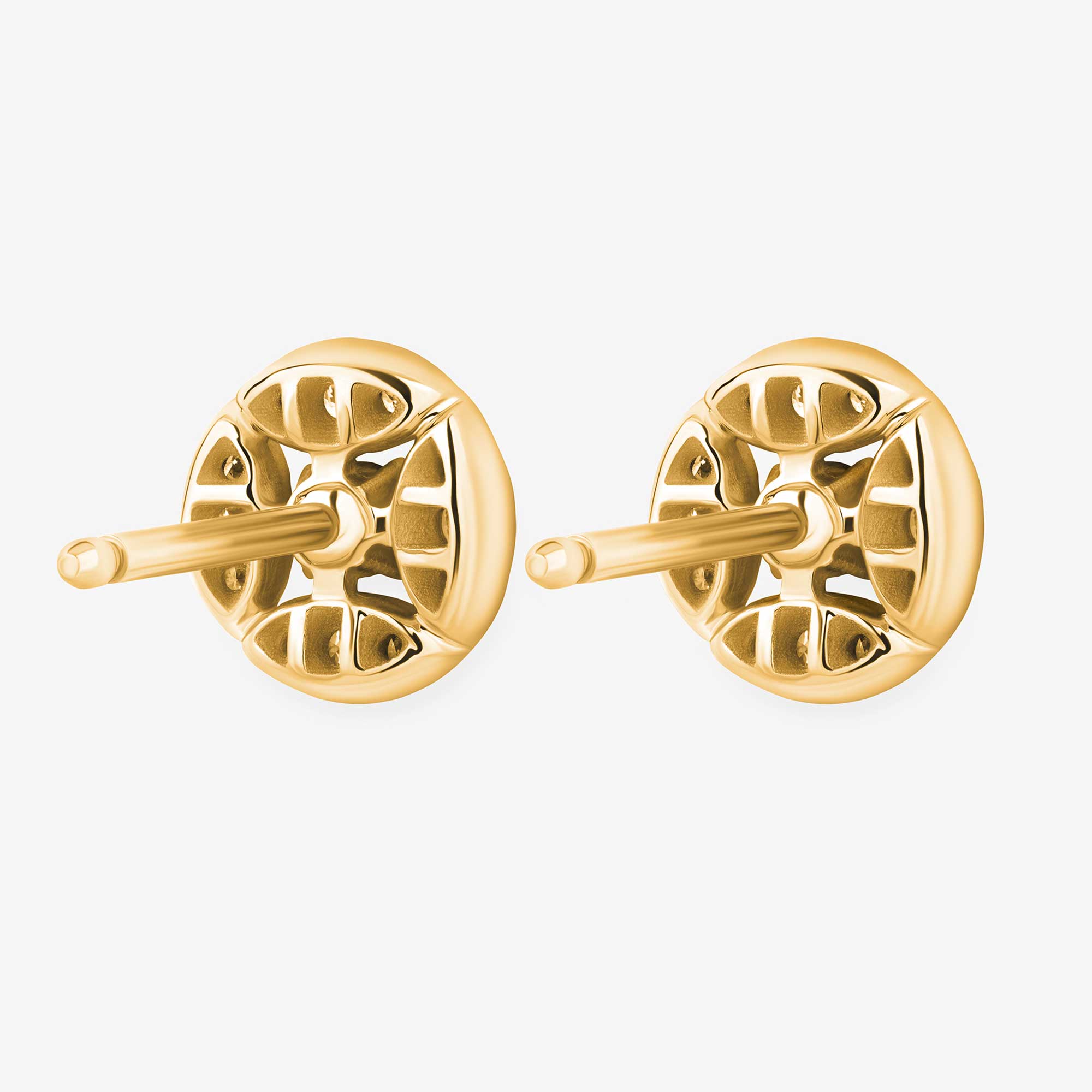 Barq Marquise Circle Stud Earring