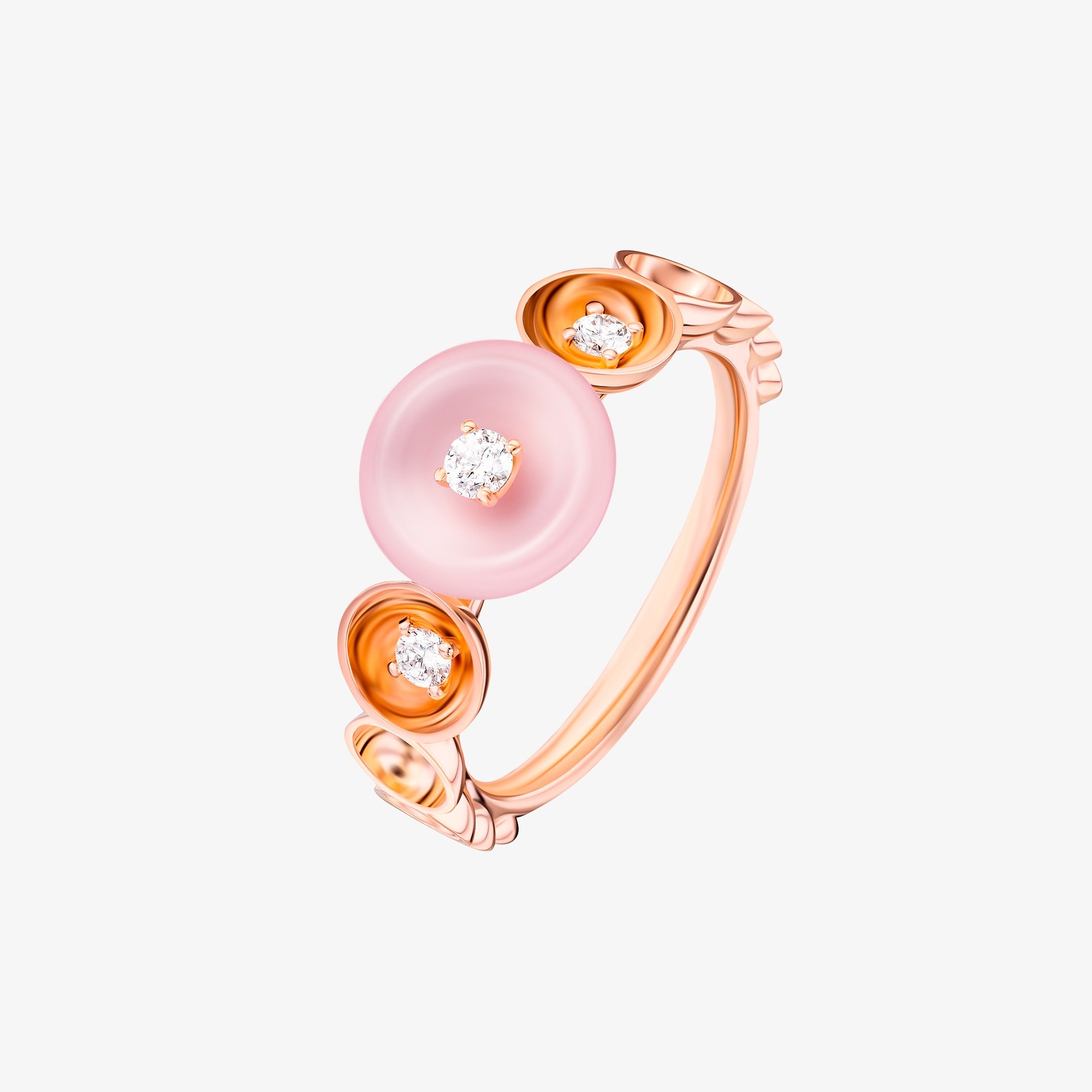Bint Al Matar Rose Gold Ring