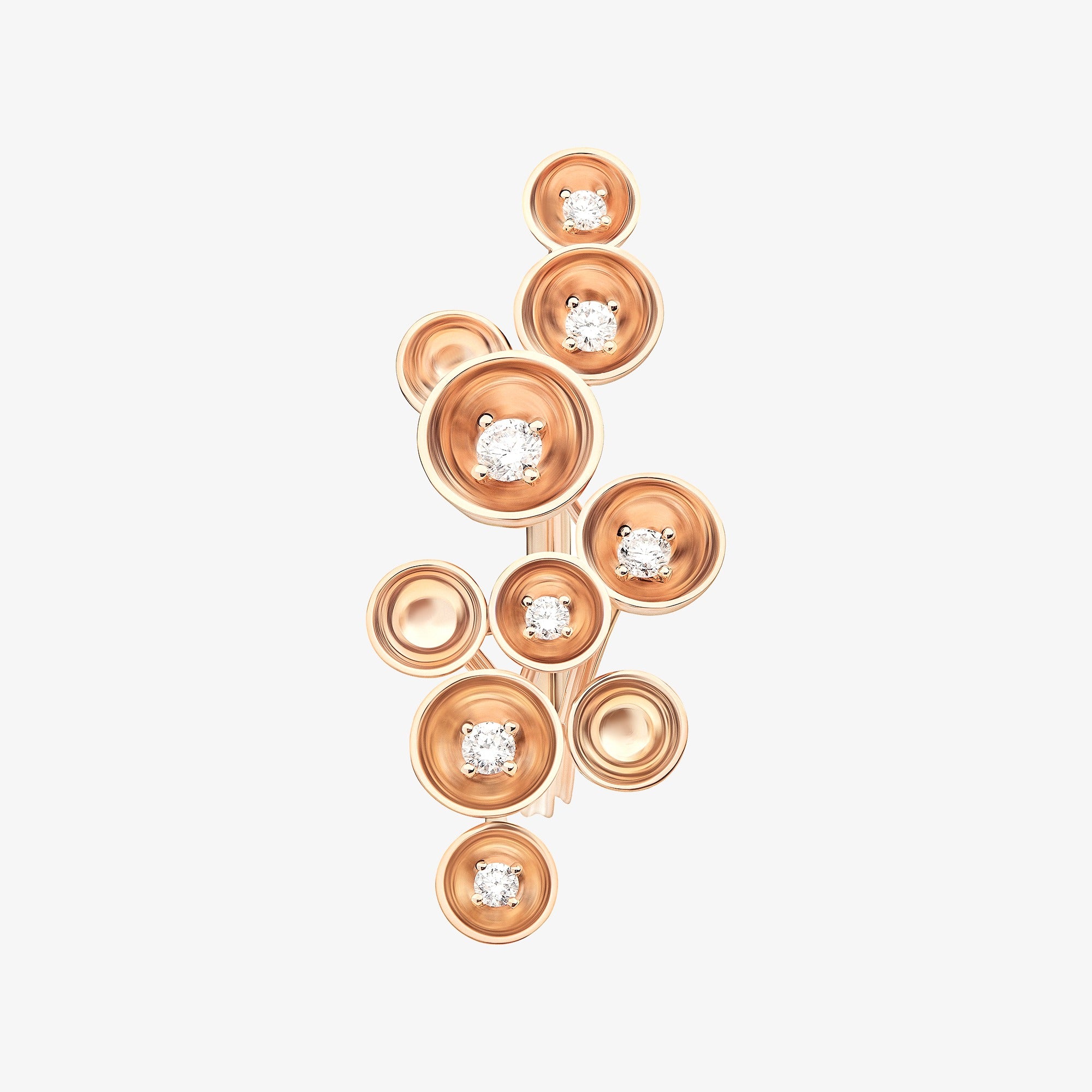 Bint Al Matar Rose Gold Cluster Ring