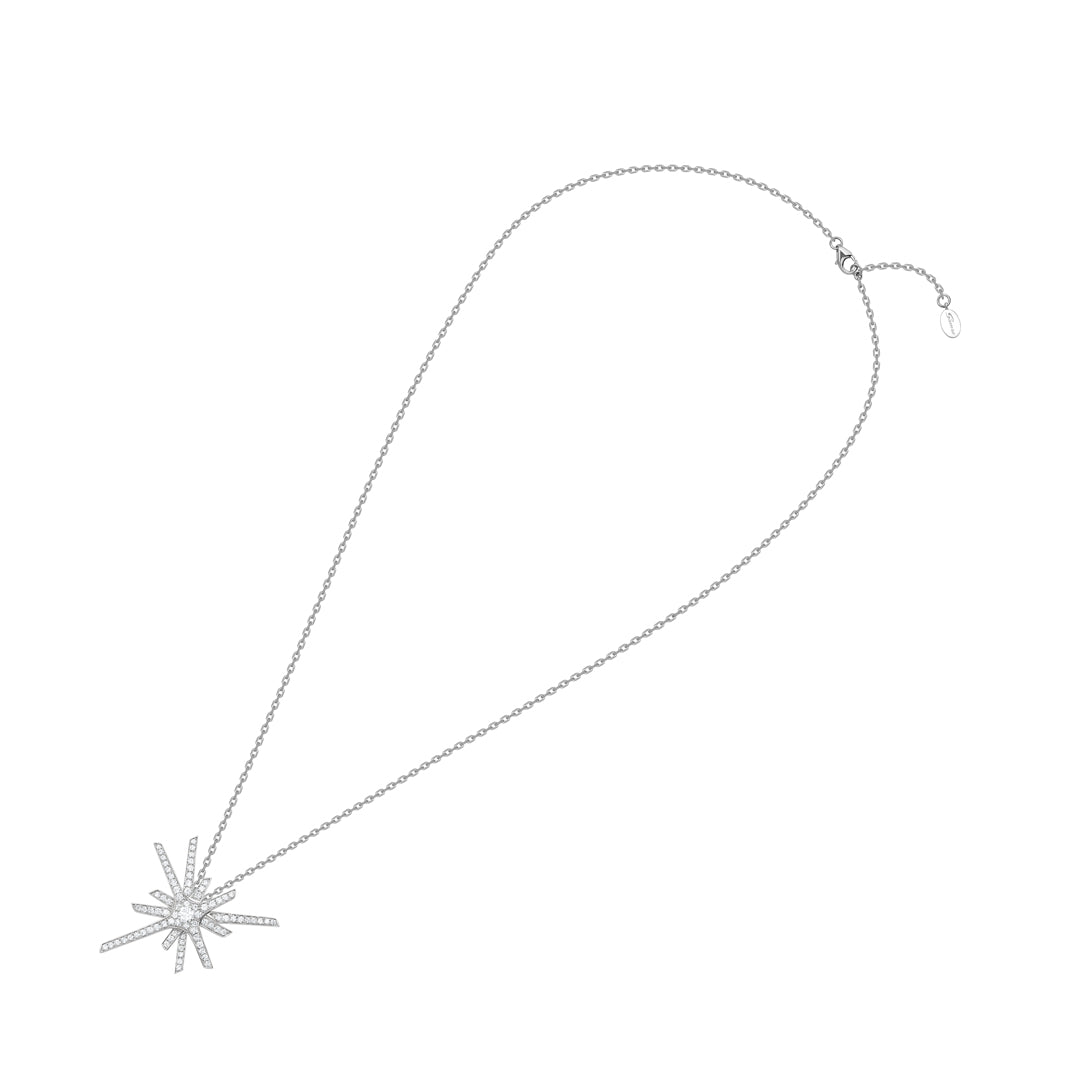 Daw Large Diamond Necklace - Samra Jewellery - Diamond Jewellery - DAW