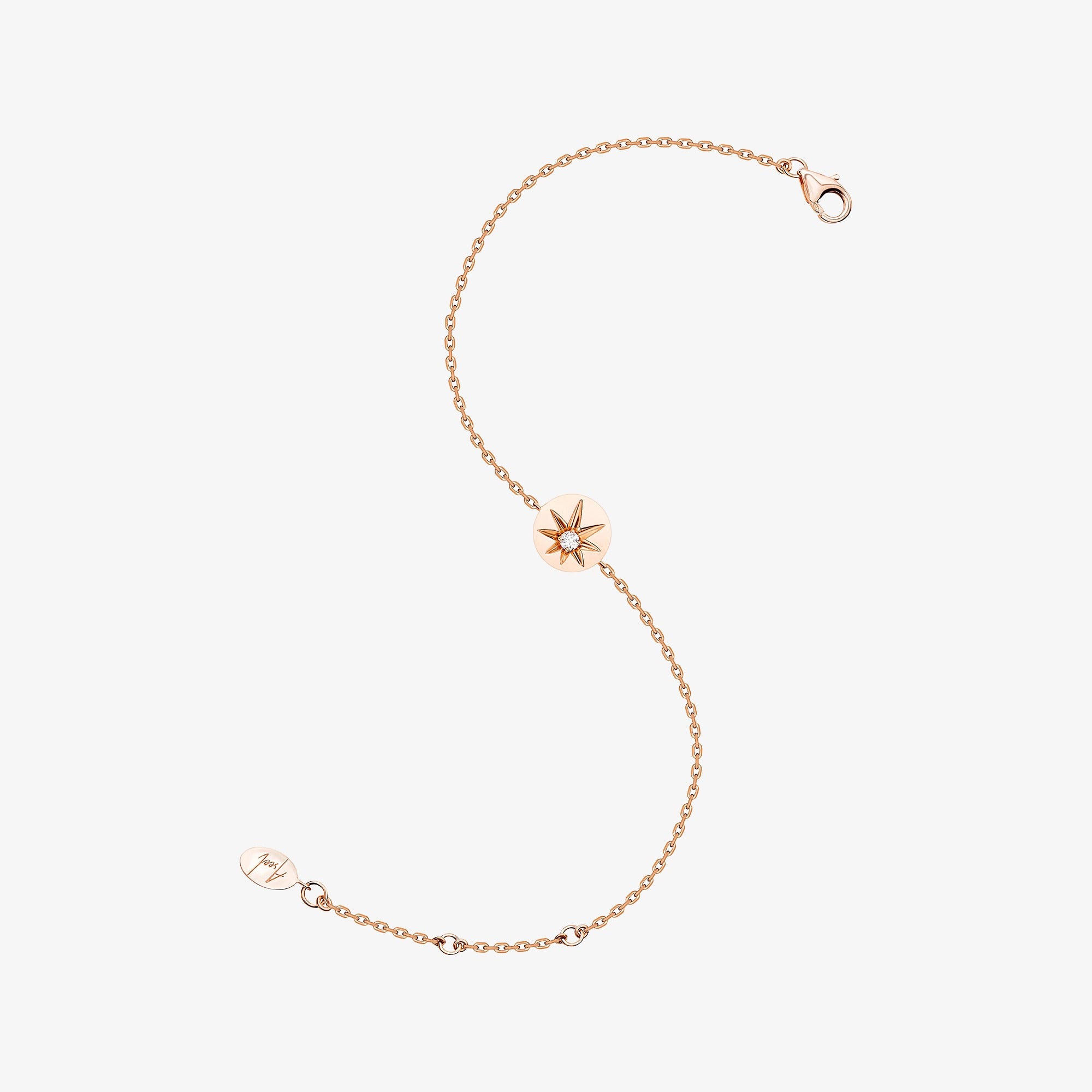 Daw Rose Gold Bracelet with Diamond