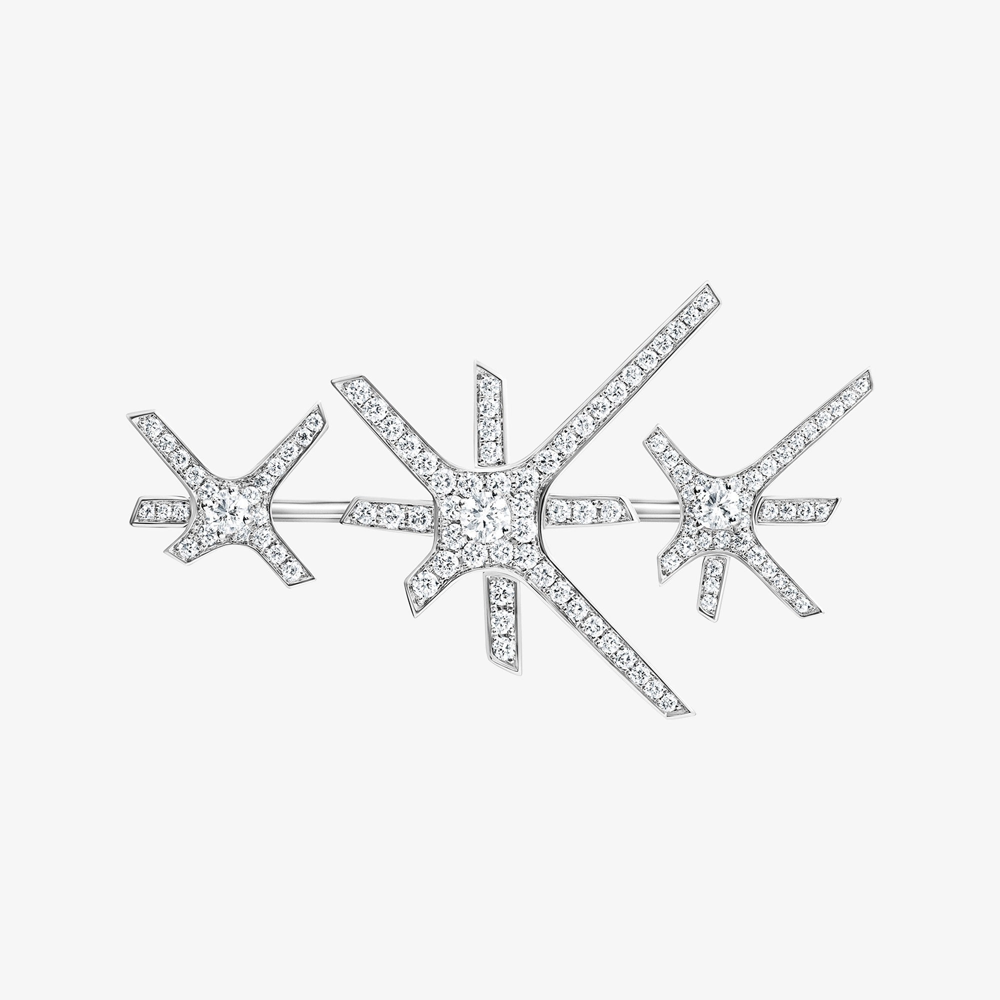 خاتم ماسي بإصبعين من مجموعة ضوء