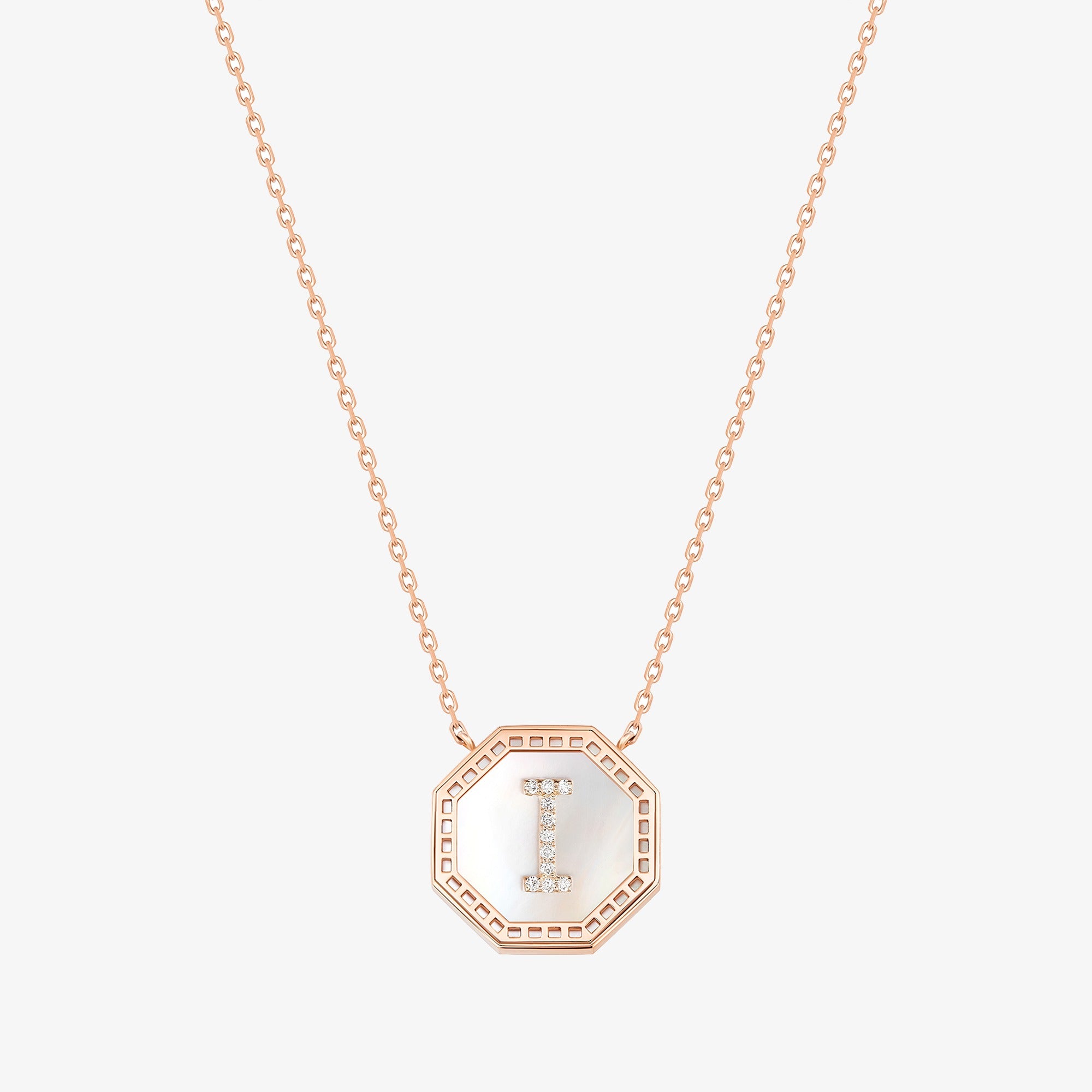 Harf Turath Letter I Necklace