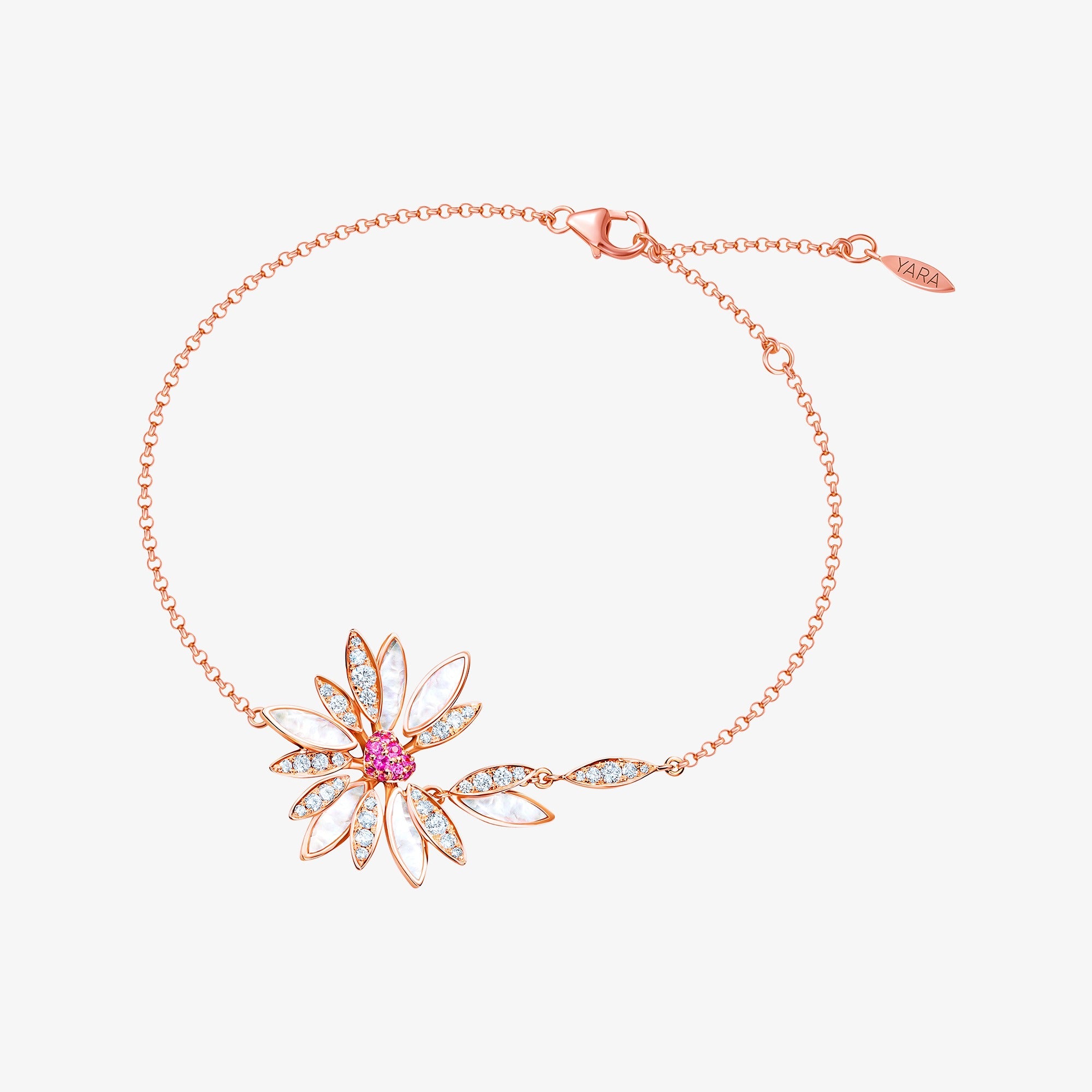 Love Me, Love Me Not Rose Gold Small Bracelet