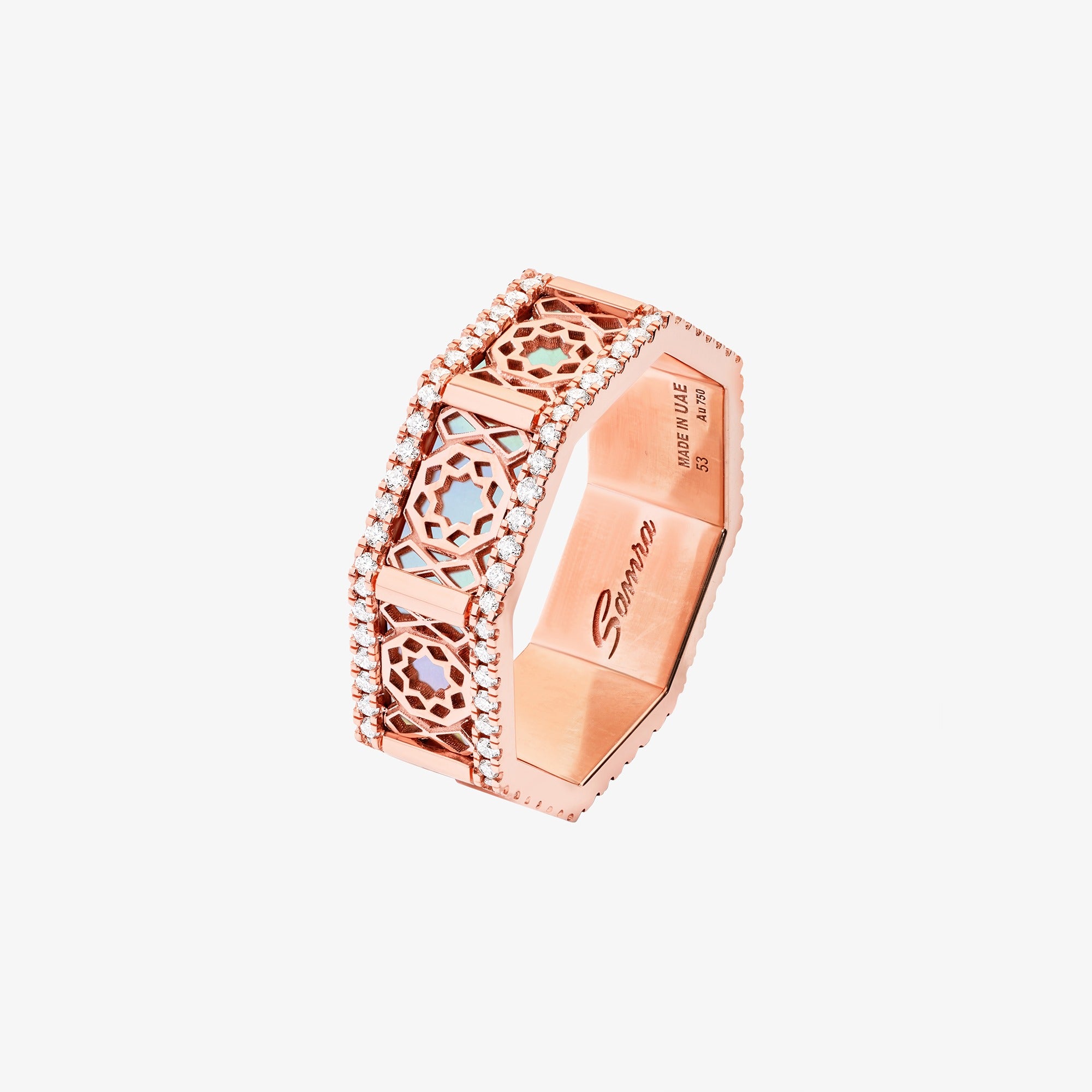 Oud Turath Diamond Band