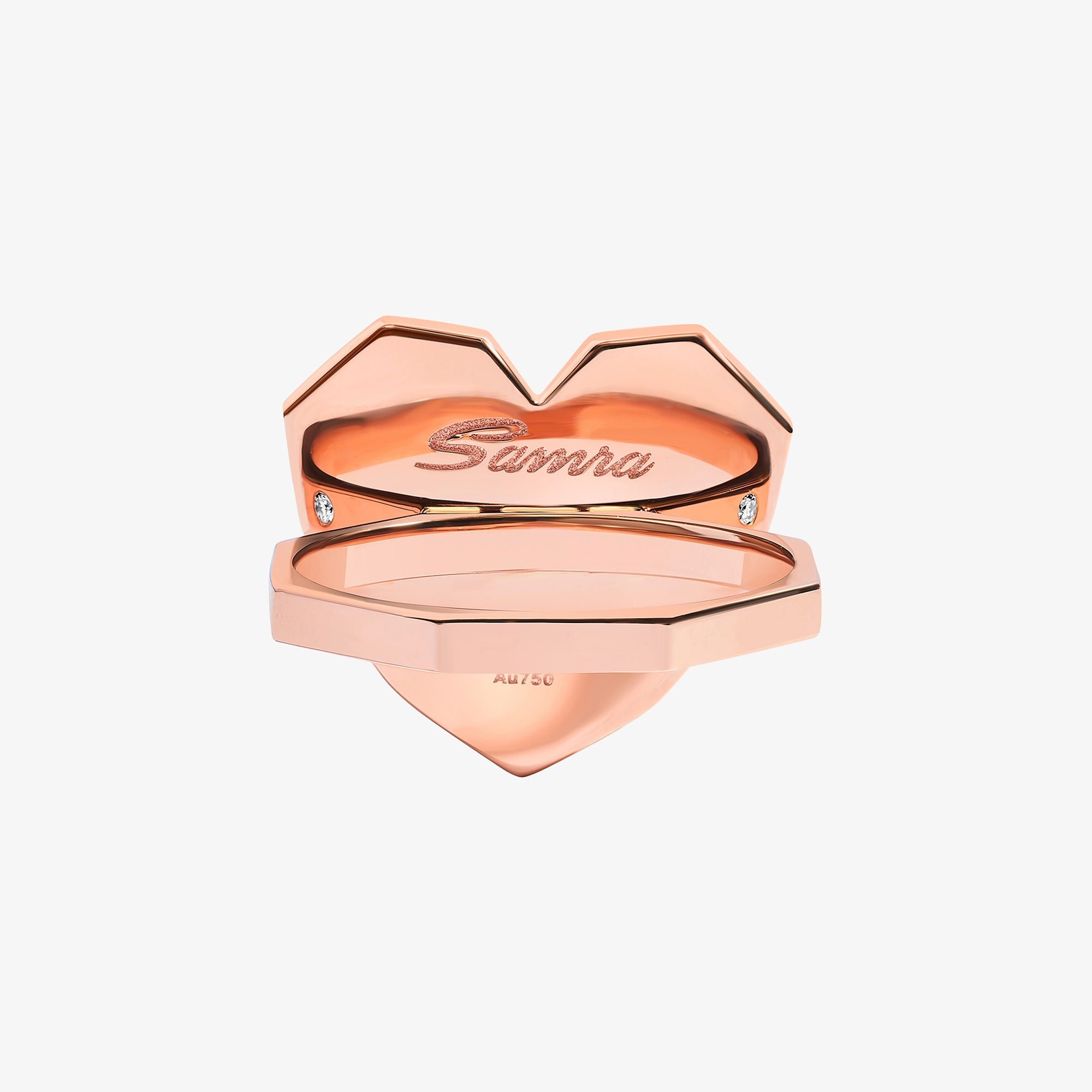 خاتم كبير من مجموعة قلب تراث