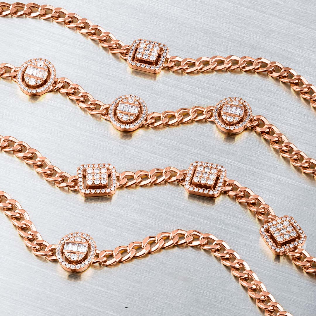 Quwa One Square Bracelet - Samra Jewellery - Diamond Jewellery - QUWA