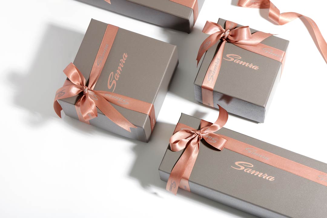 Azm Yellow Gold Tiger Eye Small Sautoir Necklace - Samra Jewellery - Diamond Jewellery - AZM