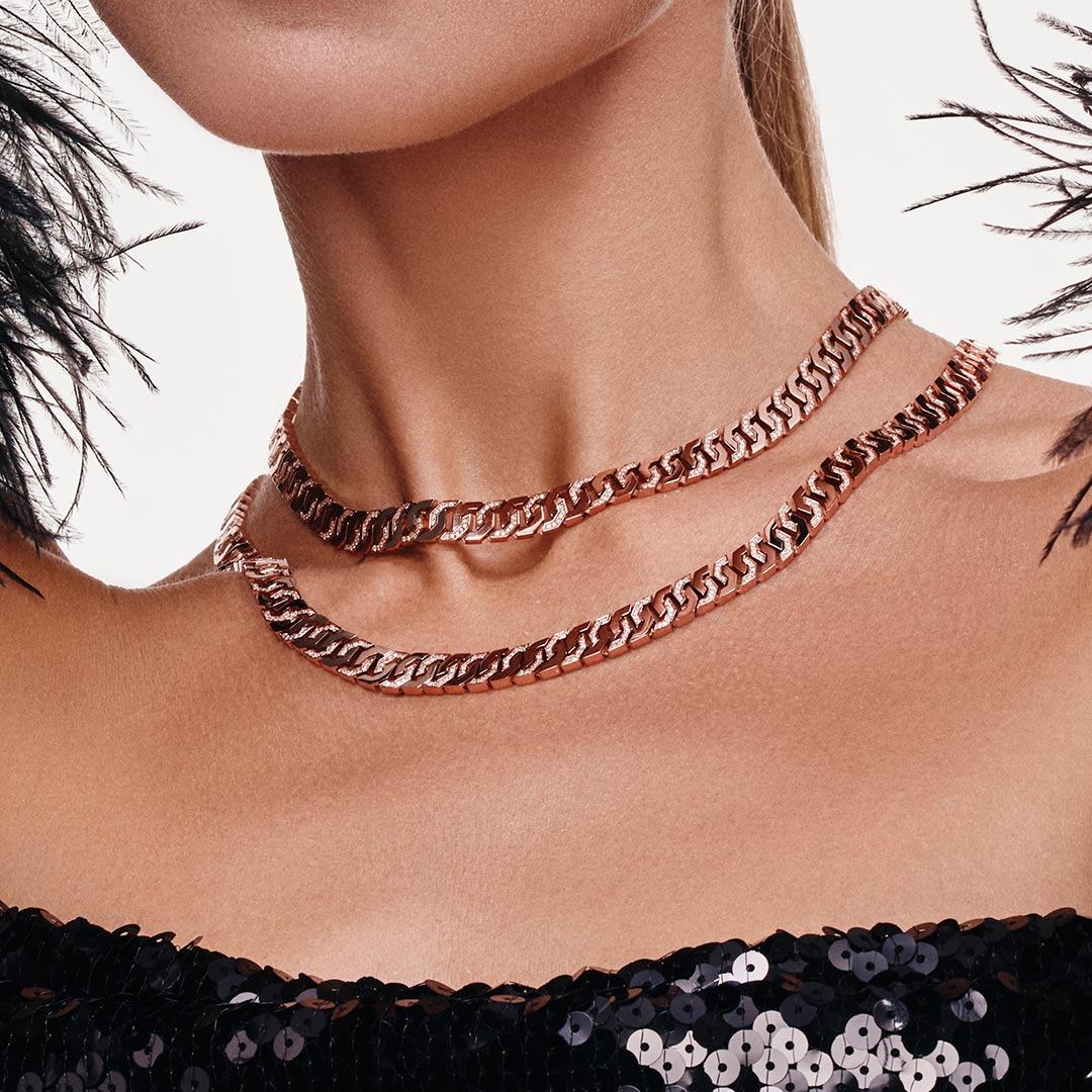 Thaman Necklace - Samra Jewellery - Diamond Jewellery - THAMAN