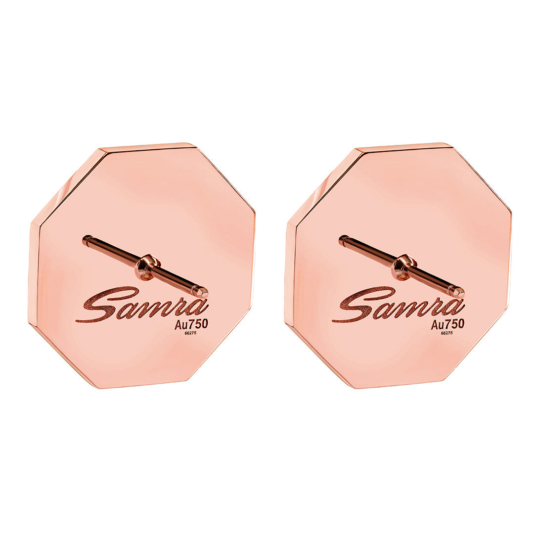 Thaman Motif Earring - Samra Jewellery - Diamond Jewellery - THAMAN