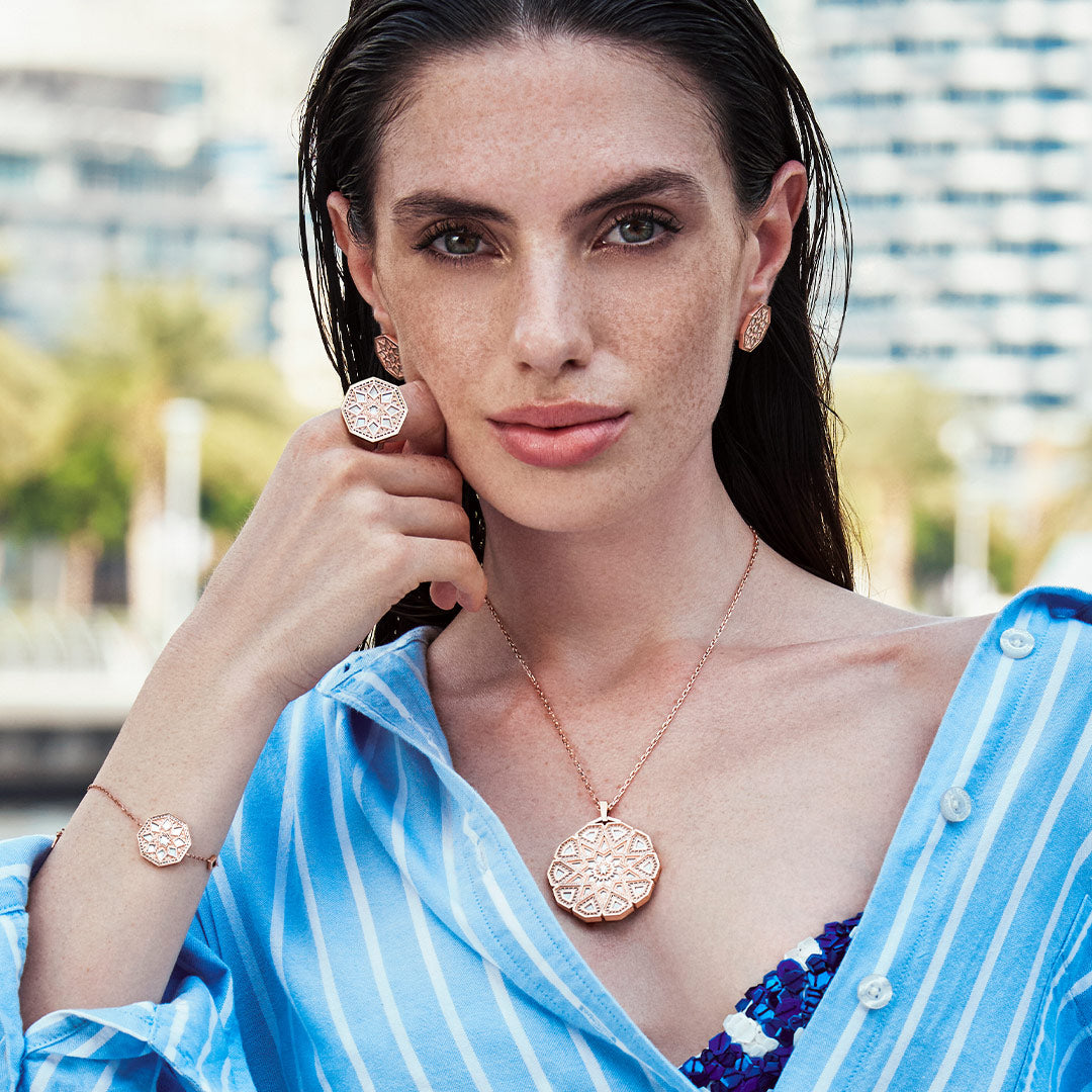 Classic Turath Large Bracelet - Samra Jewellery - Diamond Jewellery - TURATH