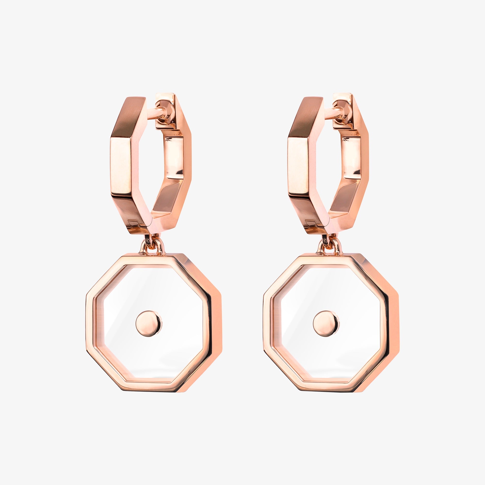 Birwaz Turath Floating Diamond Earrings