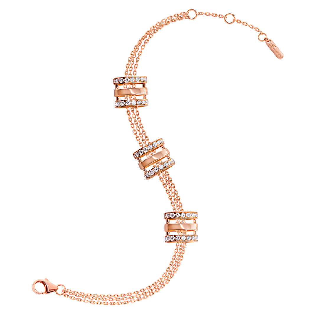 Wid Rose Gold Diamond Bracelet - Samra Jewellery - Diamond Jewellery - WID