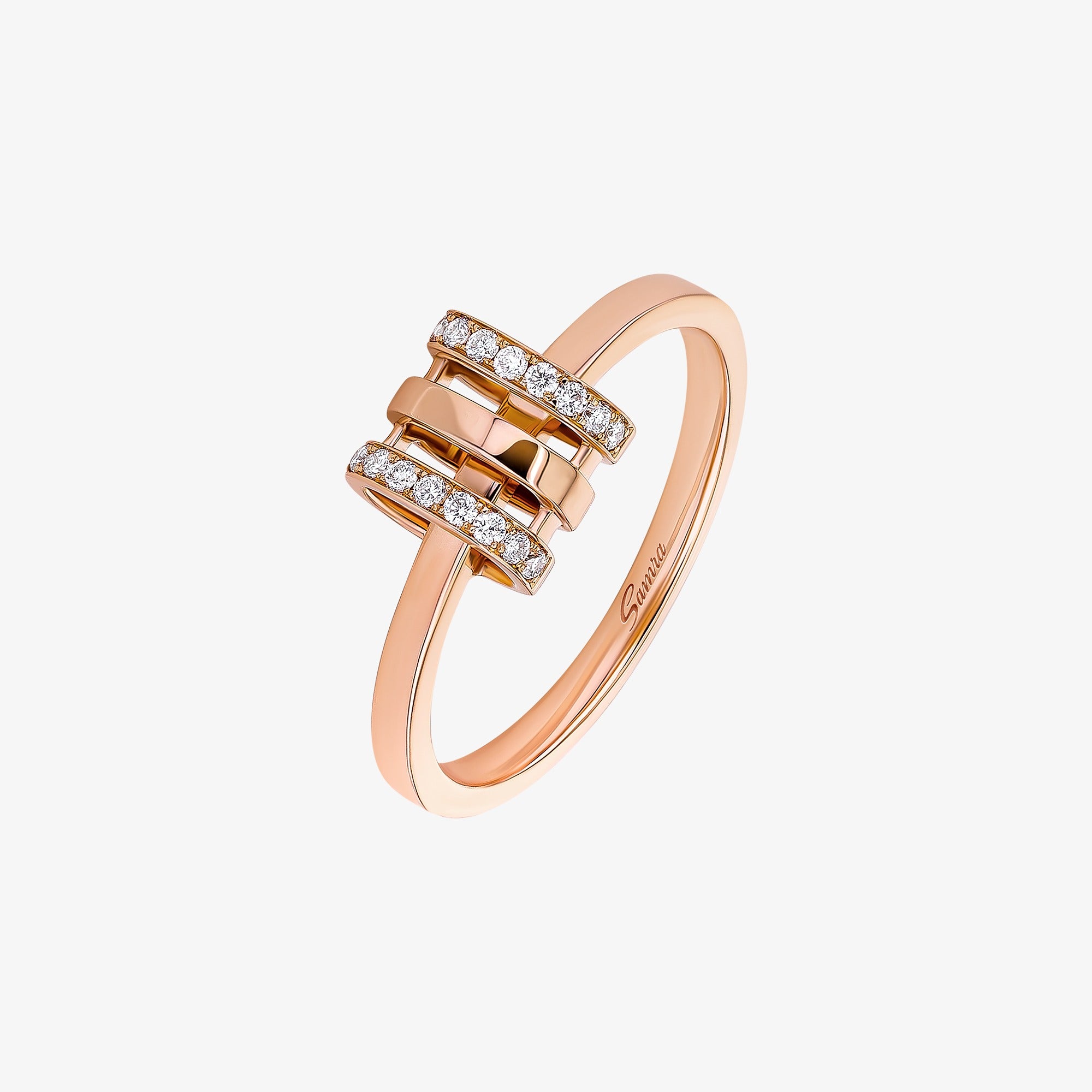 Wid Rose Gold Diamond Ring