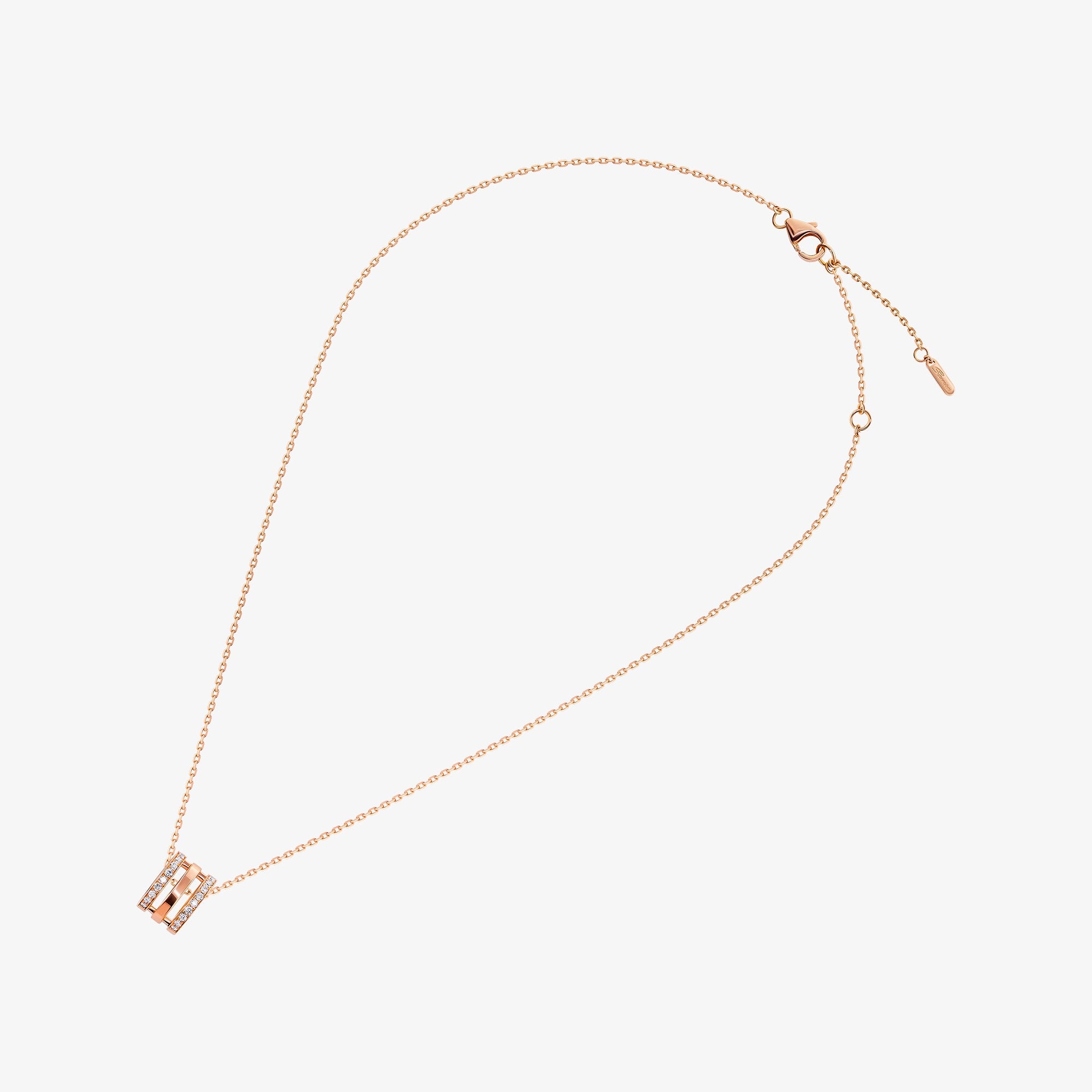 Wid Rose Gold Diamond Necklace