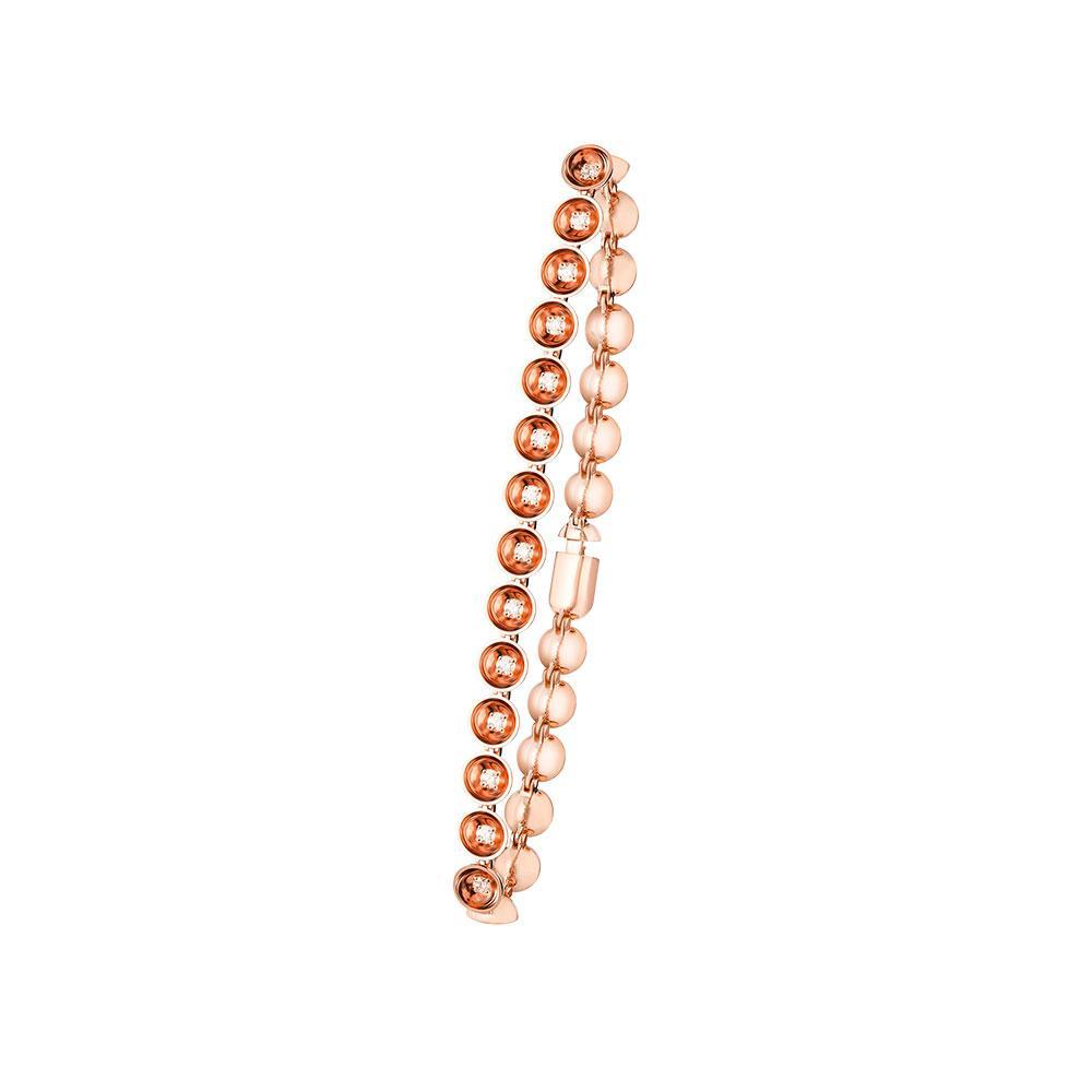 Bint Al Matar Rose Gold Large Bracelet - Samra Jewellery - Diamond Jewellery - BINT AL MATAR