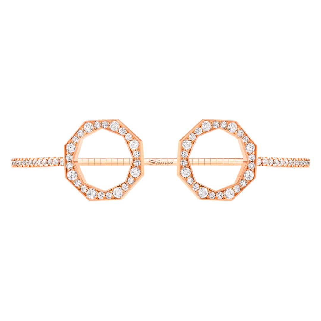Birwaz Turath Diamond Bangle - Samra Jewellery - Diamond Jewellery - TURATH