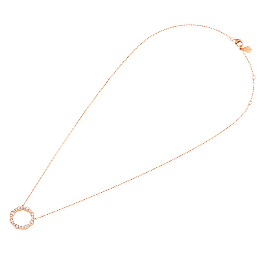 Birwaz Turath Diamond Small Necklace - Samra Jewellery - Diamond Jewellery - TURATH