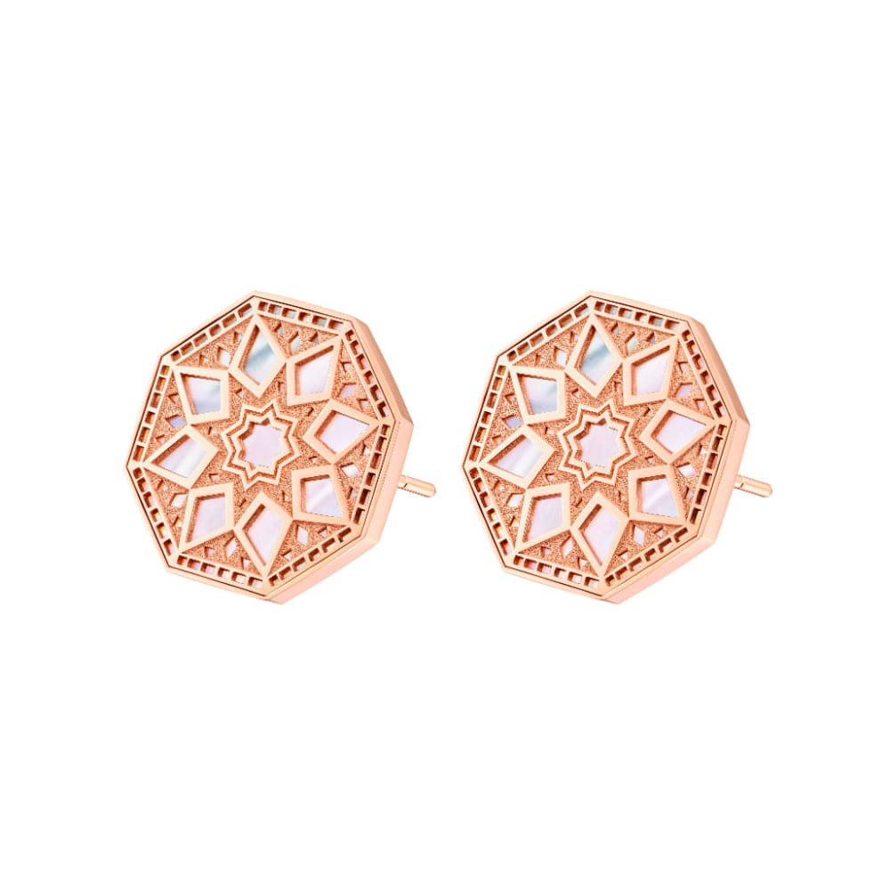 Classic Turath Large Earrings - Samra Jewellery - Diamond Jewellery - TURATH