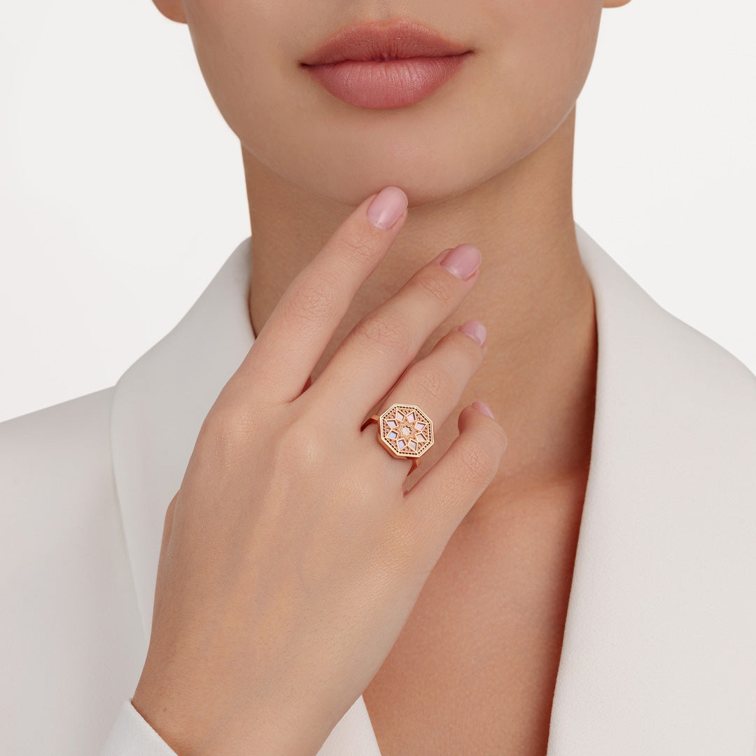 Classic Turath Small Ring - Samra Jewellery - Diamond Jewellery - TURATH