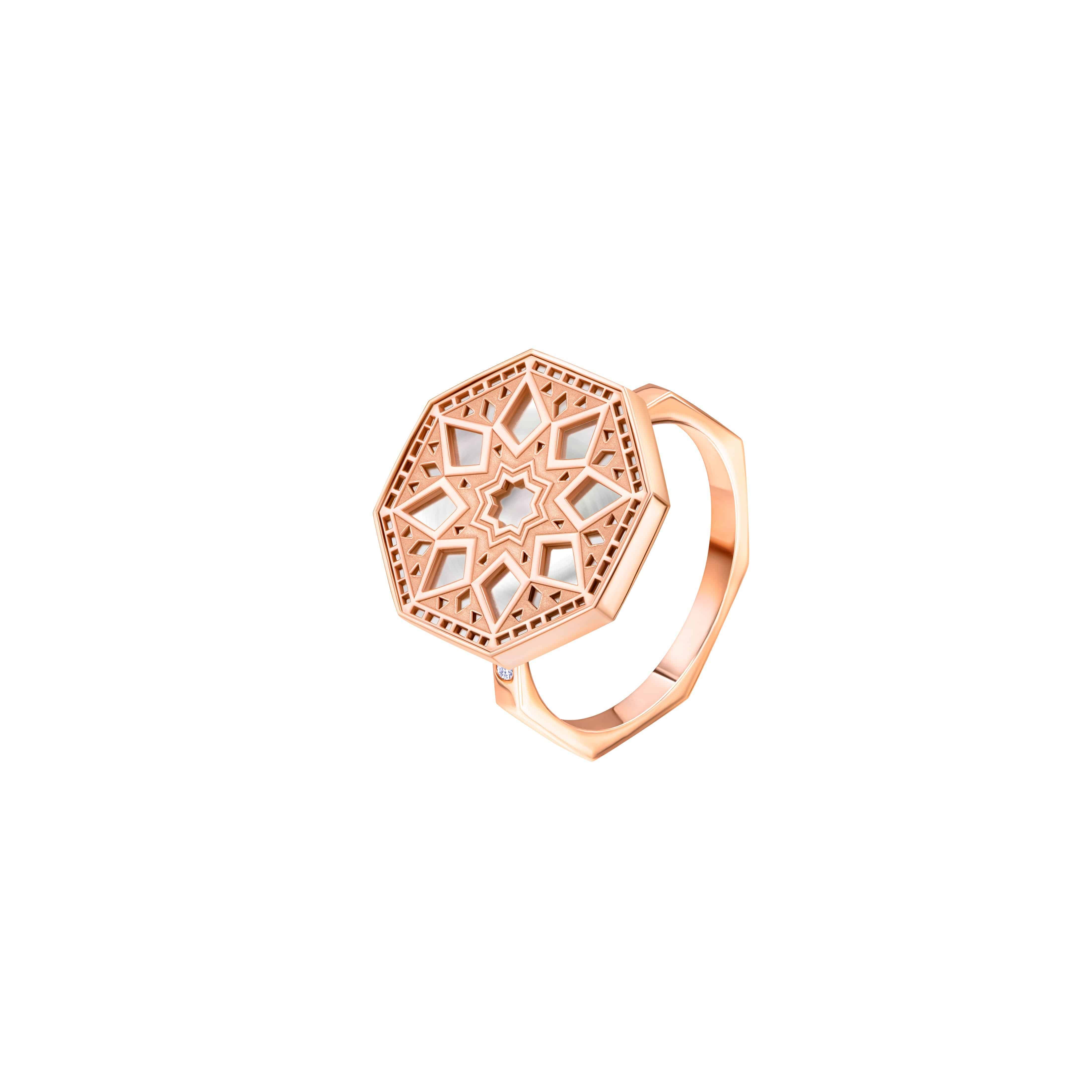Classic Turath Small Ring - Samra Jewellery - Diamond Jewellery - TURATH