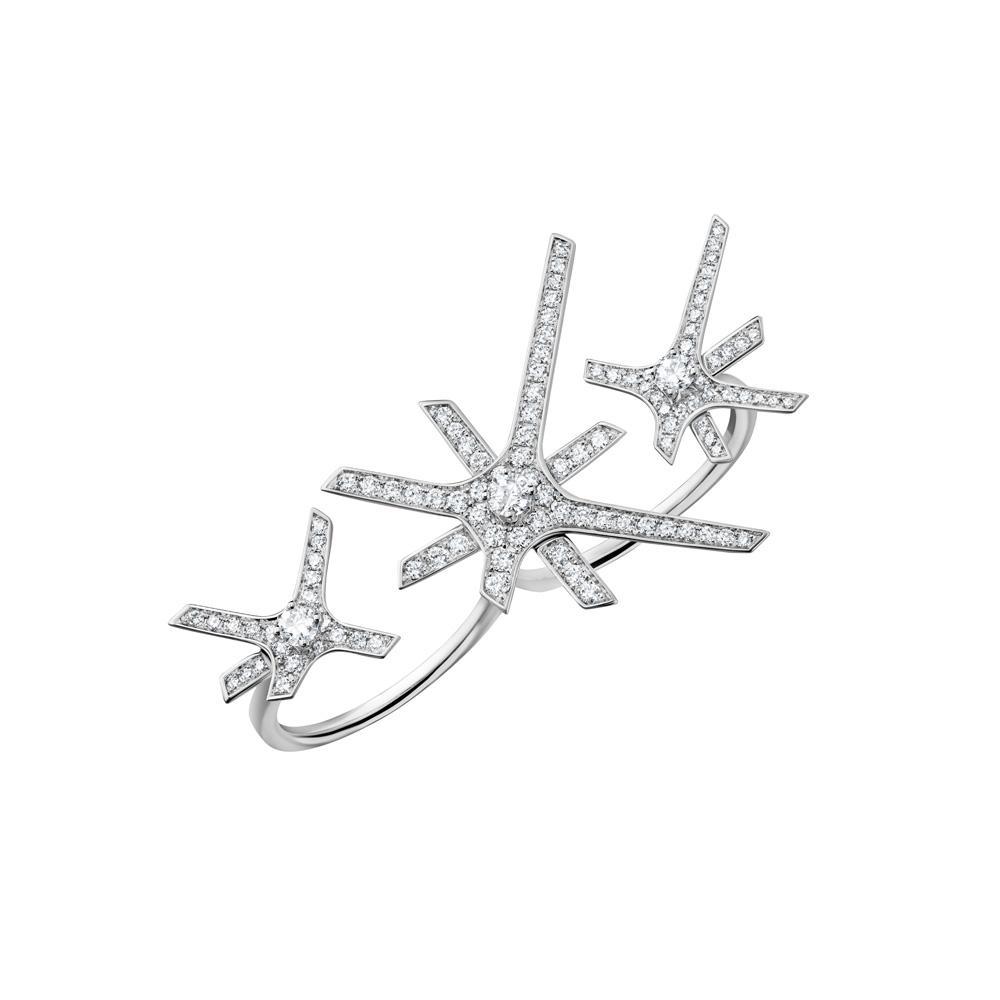 Daw Diamond Between the Finger Ring - Samra Jewellery - Diamond Jewellery - DAW