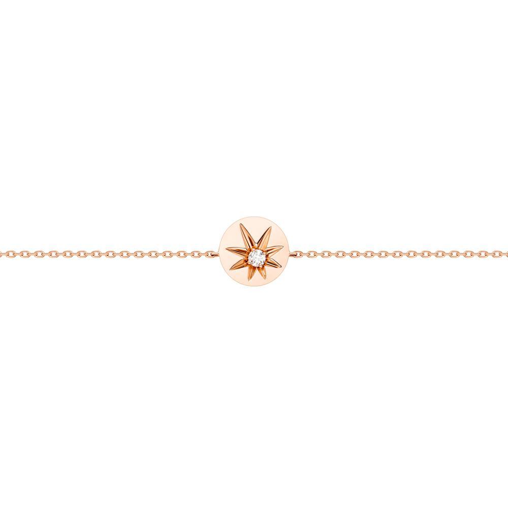 Daw Rose Gold Bracelet with Diamond - Samra Jewellery - Diamond Jewellery - DAW