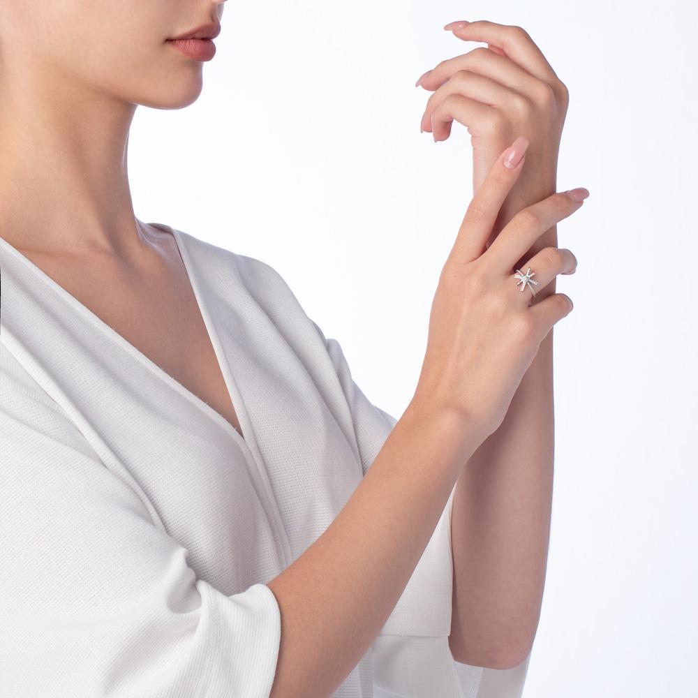 Daw Small Diamond Ring - Samra Jewellery - Diamond Jewellery - DAW