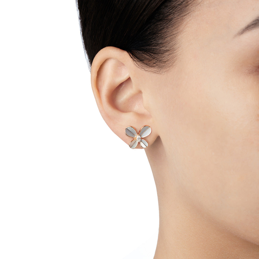 Marquise Butterfly Rose Gold Large Earring - Samra Jewellery - Diamond Jewellery - BUTTERFLIES