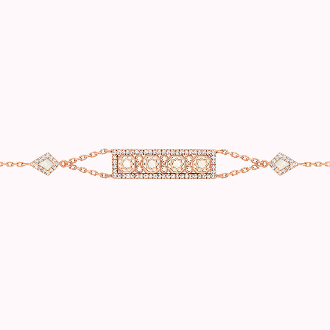 Oud Turath Diamond Bracelet - Samra Jewellery - Diamond Jewellery - TURATH