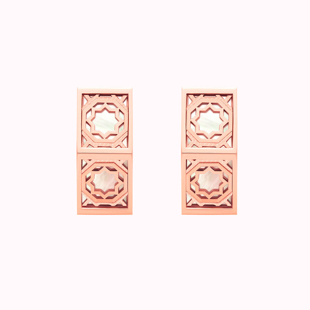 Oud Turath Earrings - Samra Jewellery - Diamond Jewellery - TURATH