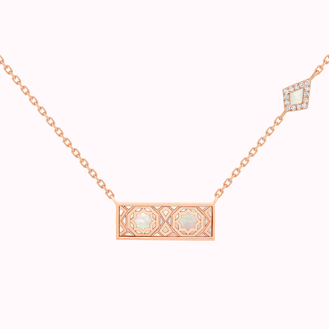 Oud Turath Small Necklace - Samra Jewellery - Diamond Jewellery - TURATH