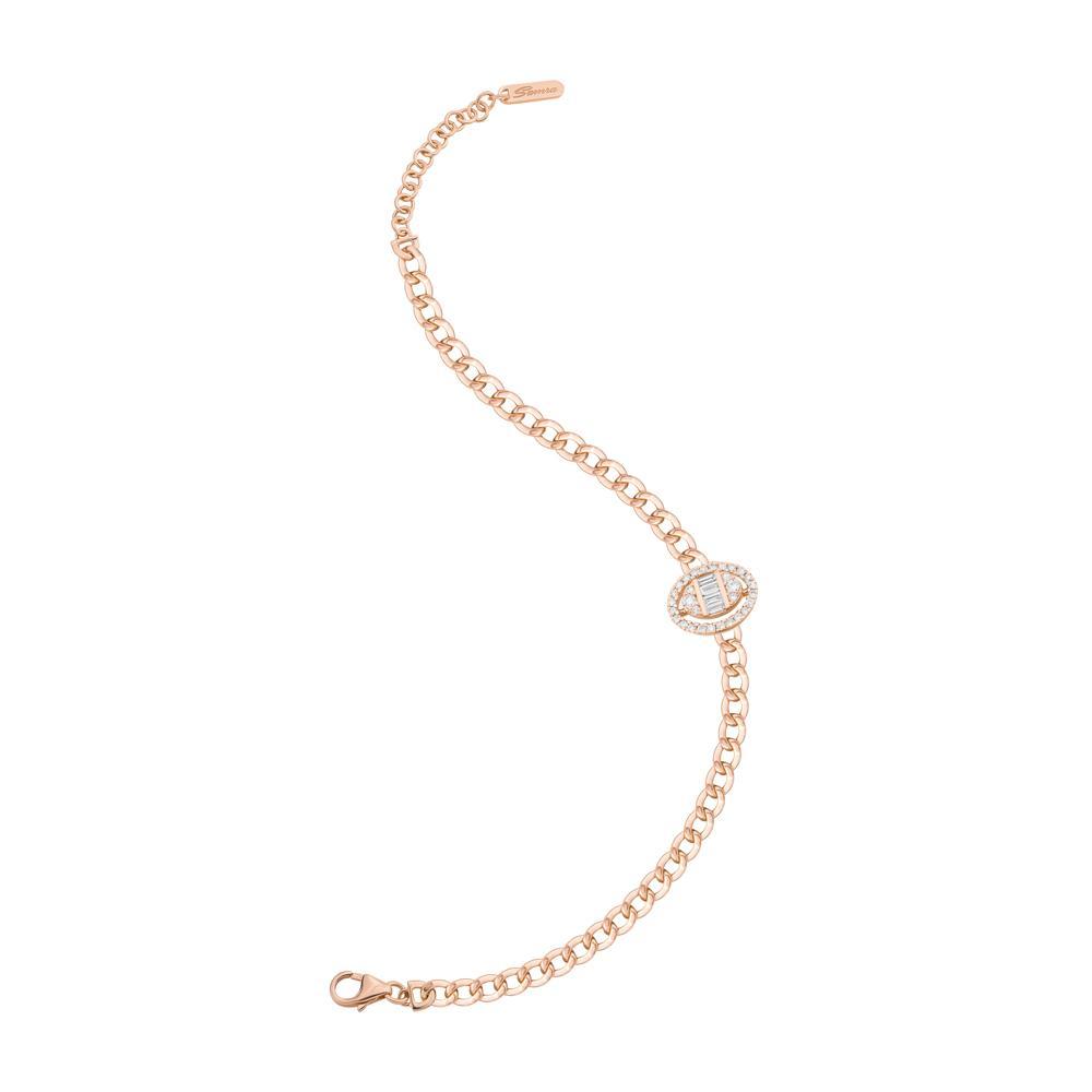 Quwa Single Oval Bracelet - Samra Jewellery - Diamond Jewellery - QUWA