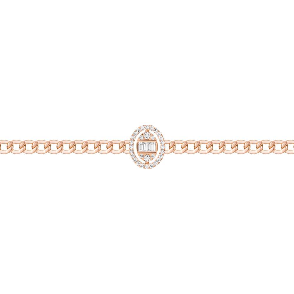 Quwa Single Oval Bracelet - Samra Jewellery - Diamond Jewellery - QUWA