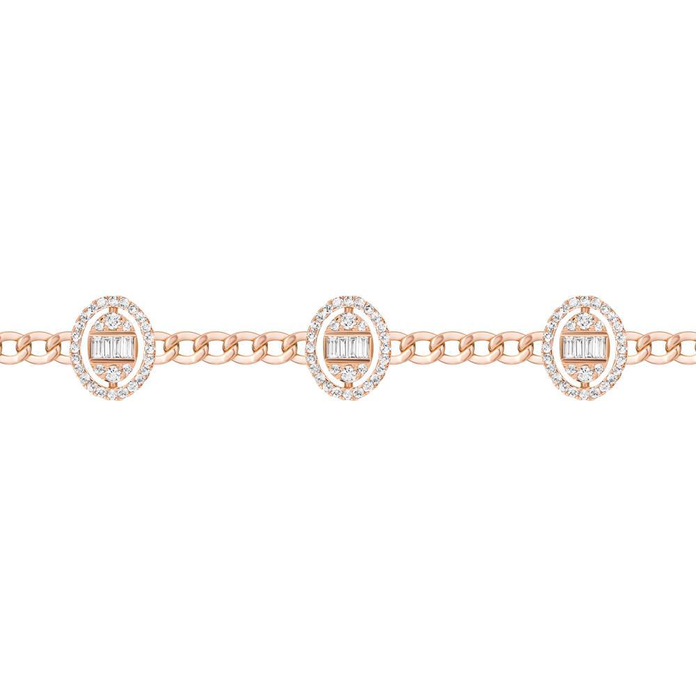 Quwa Three Oval Bracelet - Samra Jewellery - Diamond Jewellery - QUWA