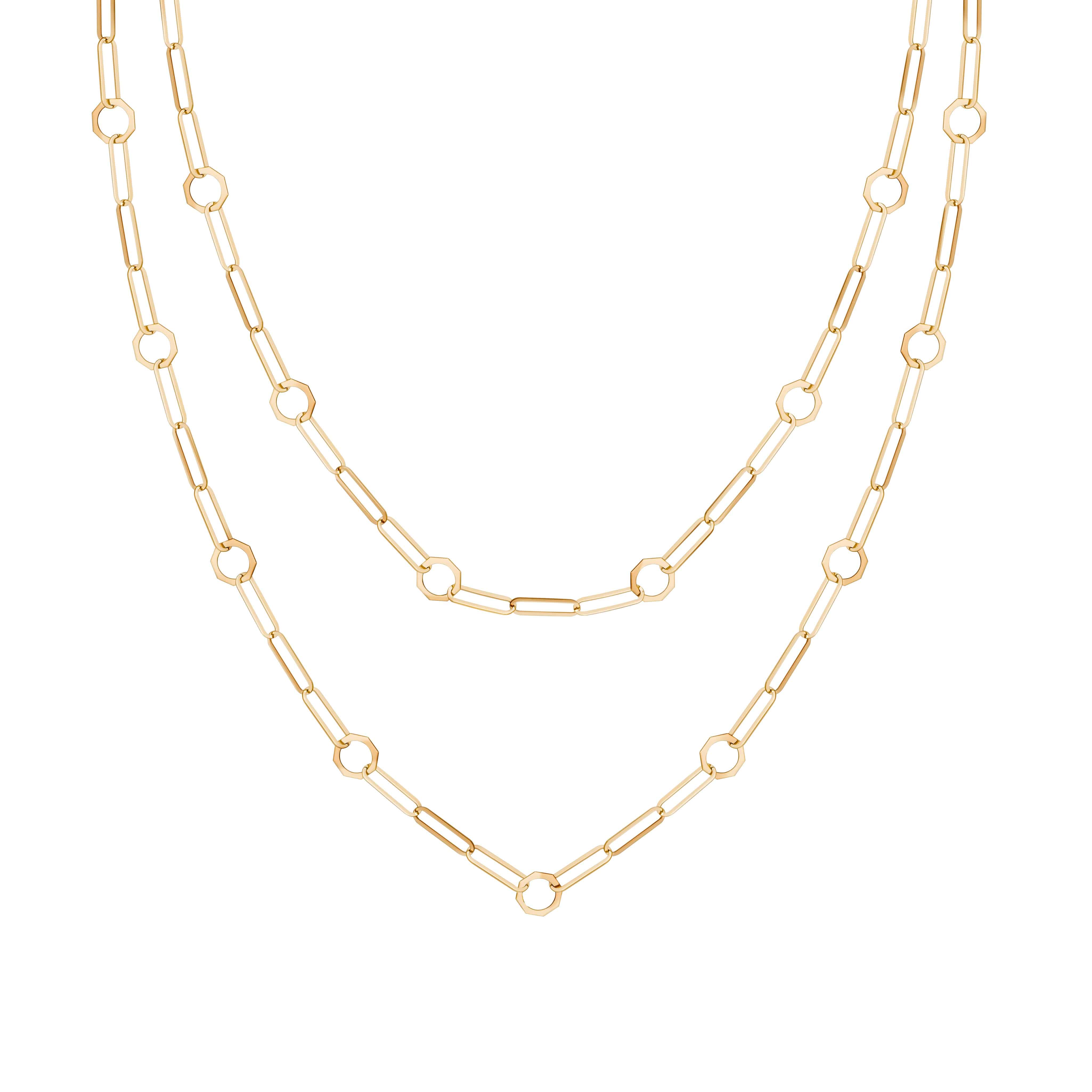 Thahab Turath Double Necklace - Samra Jewellery - Diamond Jewellery - TURATH