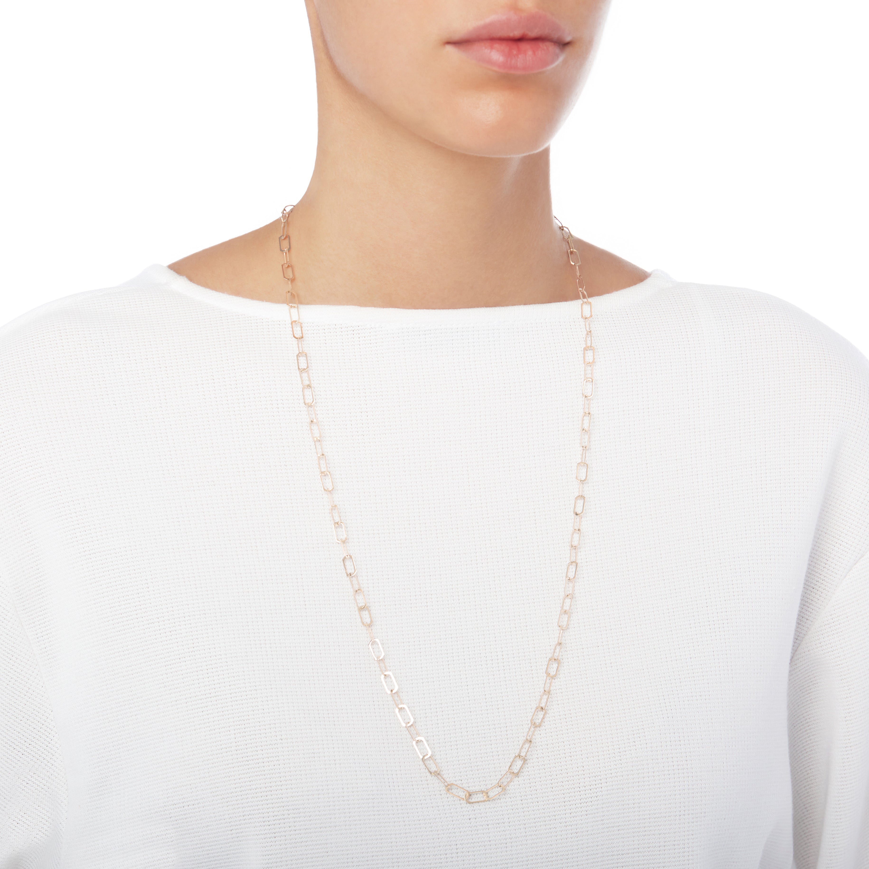 Thahab Turath Long Necklace - Samra Jewellery - Diamond Jewellery - TURATH