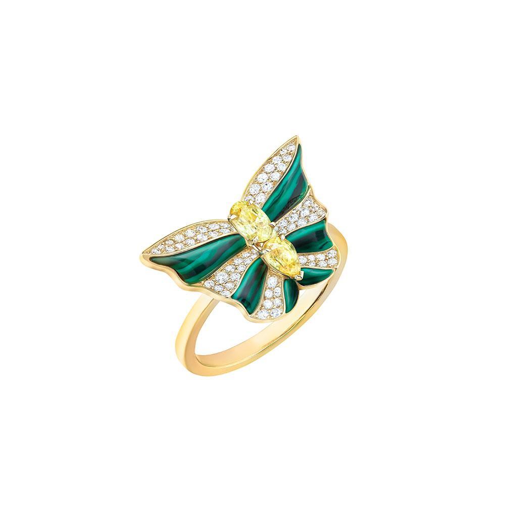 Tropical Butterfly Ring - Samra Jewellery - Diamond Jewellery - BUTTERFLIES