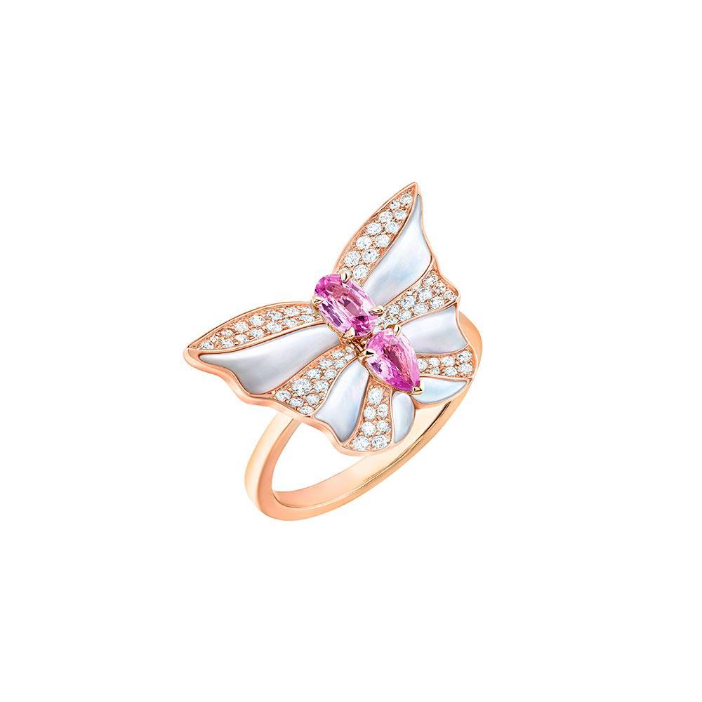Tropical Butterfly Ring - Samra Jewellery - Diamond Jewellery - BUTTERFLIES