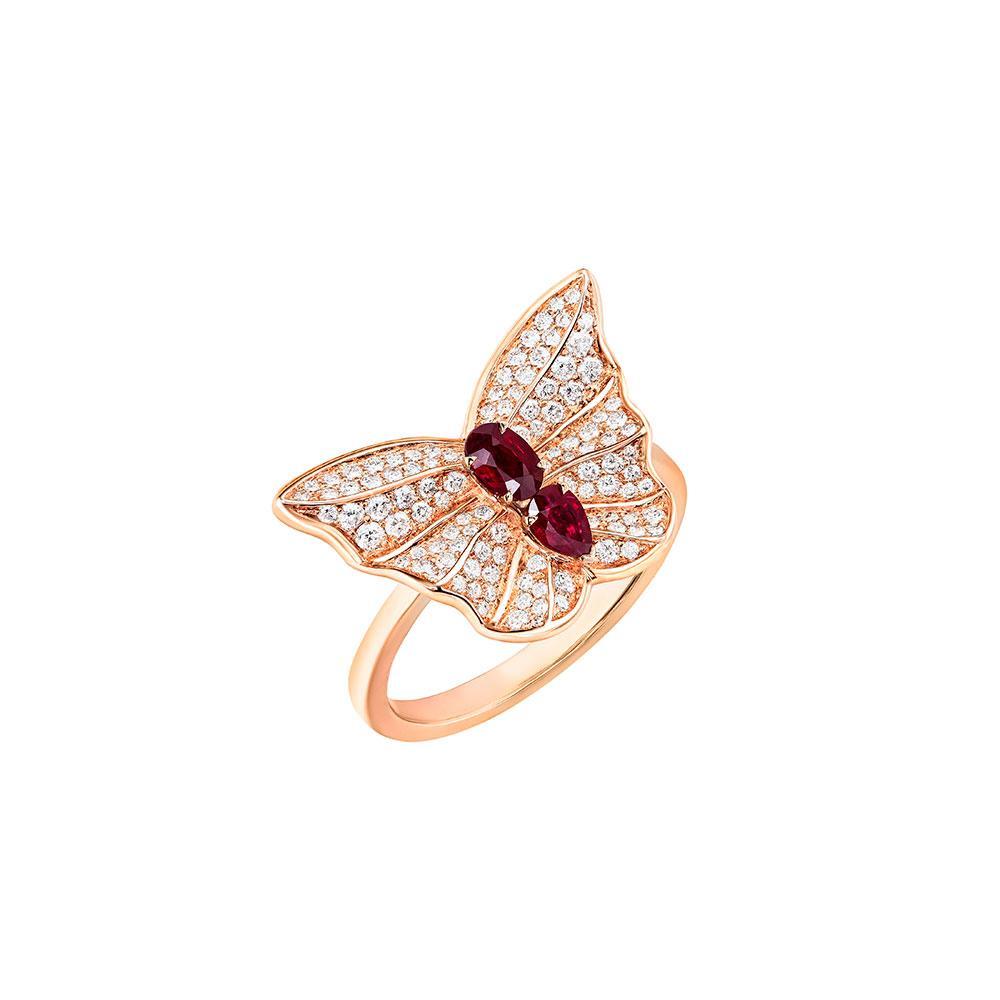 Tropical Butterfly Ring - Samra Jewellery - Diamond Jewellery - BUTTERFLIES