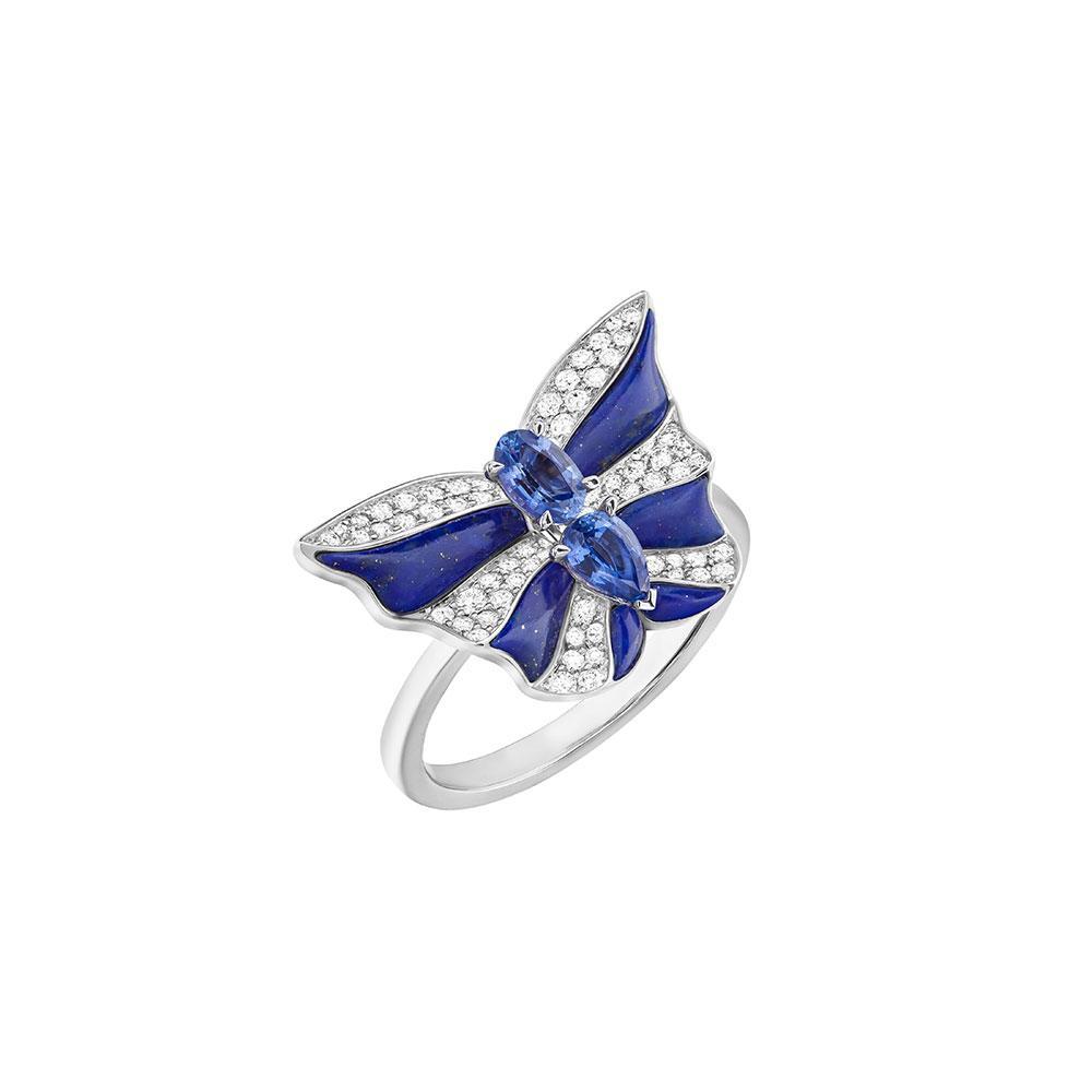 Tropical Butterfly Ring - Samra Jewellery - Diamond Jewellery - BUTTERFLIES