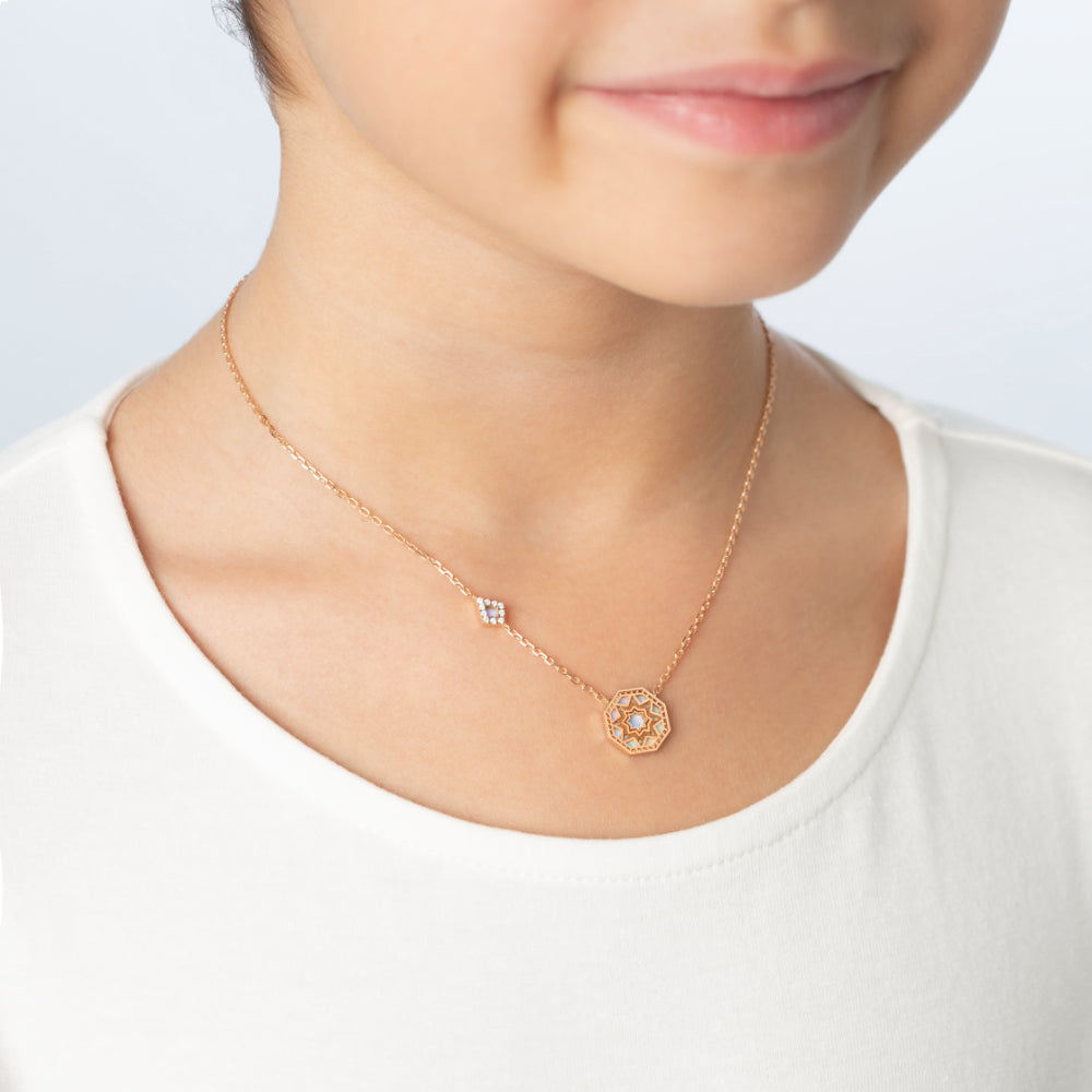 Turath Kids Necklace - Samra Jewellery - Diamond Jewellery - TURATH