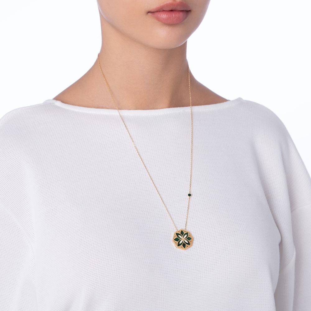 Ward Turath Large Necklace - Samra Jewellery - Diamond Jewellery - TURATH