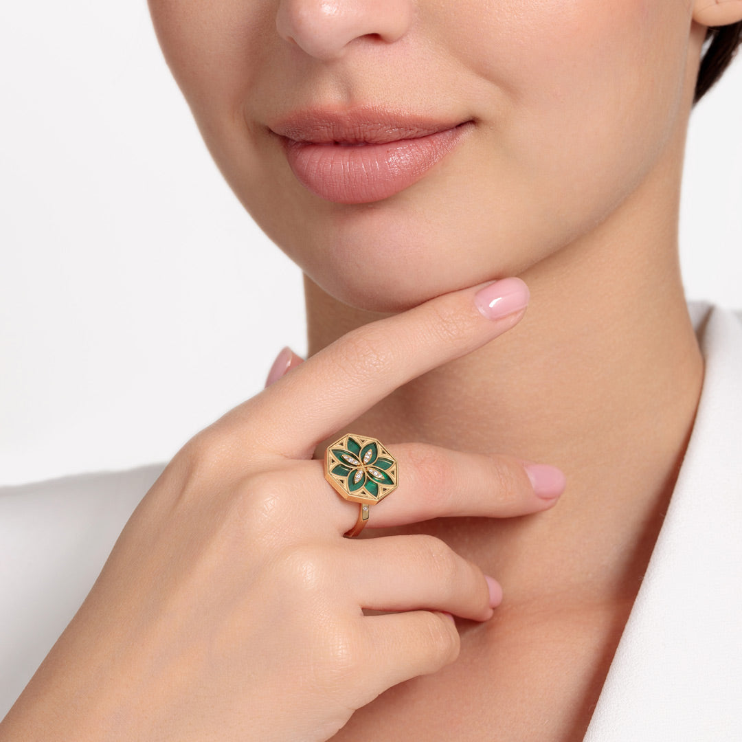 Ward Turath Large Ring - Samra Jewellery - Diamond Jewellery - TURATH