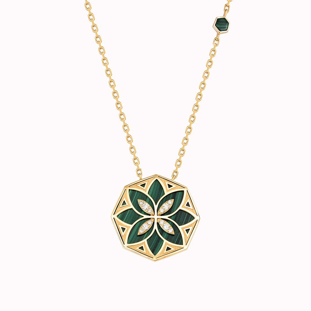 Ward Turath Large Necklace - Samra Jewellery - Diamond Jewellery - TURATH