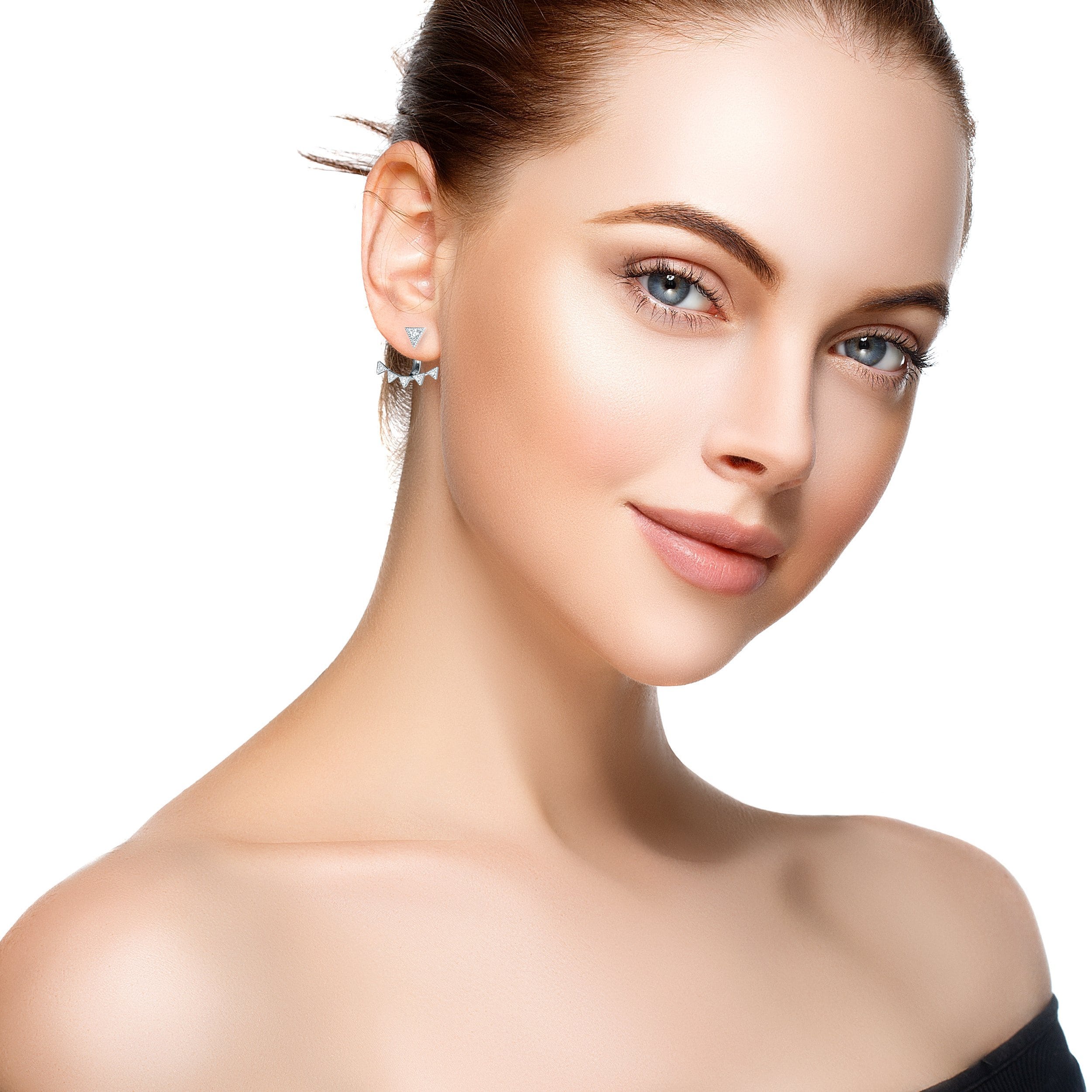 White Gold Earring - Samra Jewellery - Diamond Jewellery - TOO GOOD TO MISS PRICES