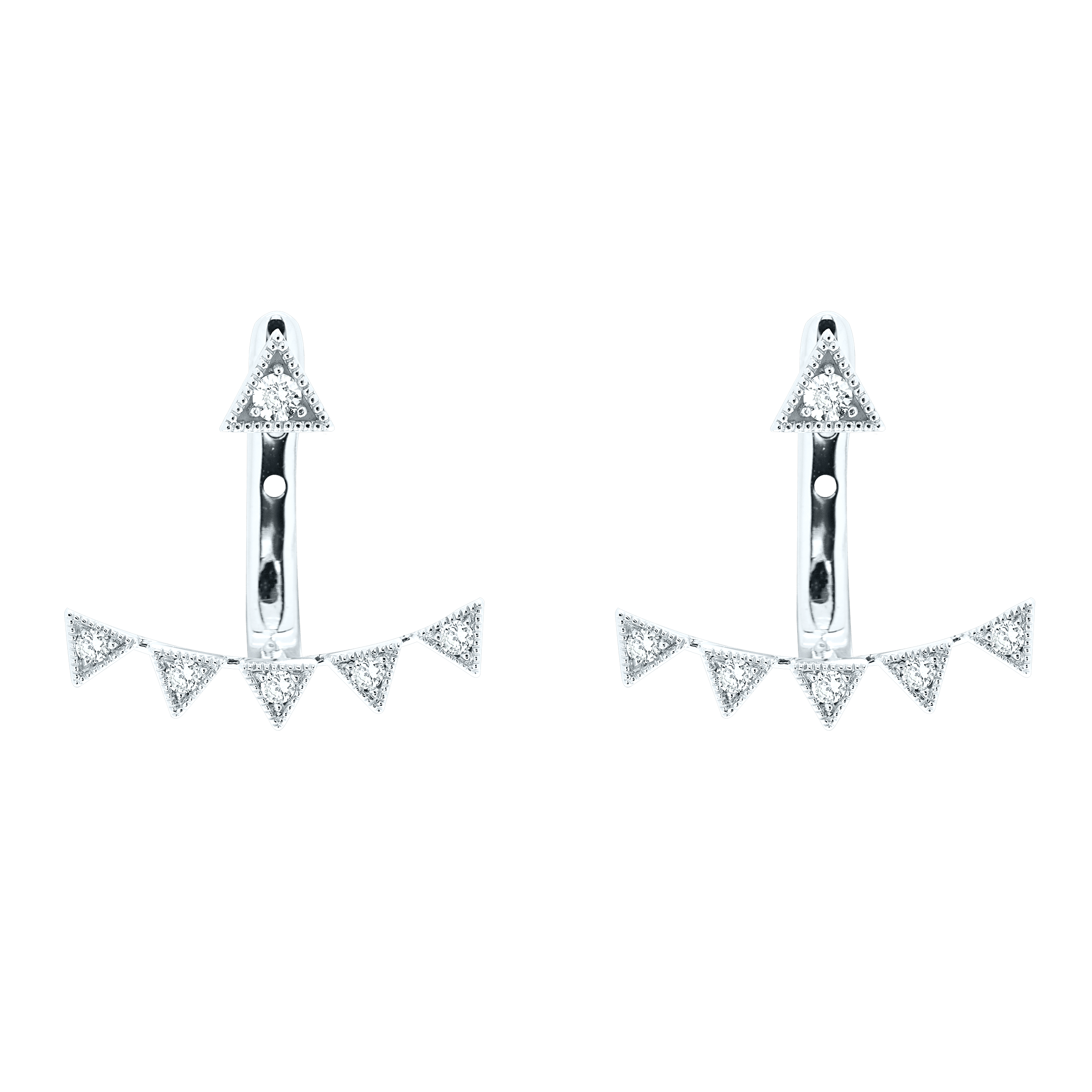 White Gold Earring - Samra Jewellery - Diamond Jewellery - TOO GOOD TO MISS PRICES